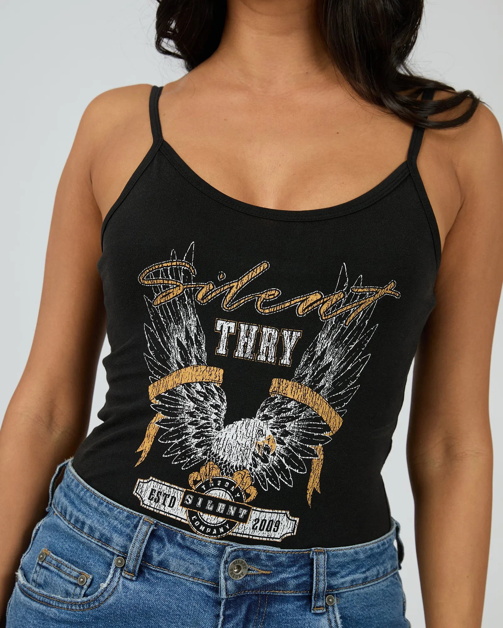 Lifted Bodysuit Washed Black sold by edge clothing product image thumbnail 5