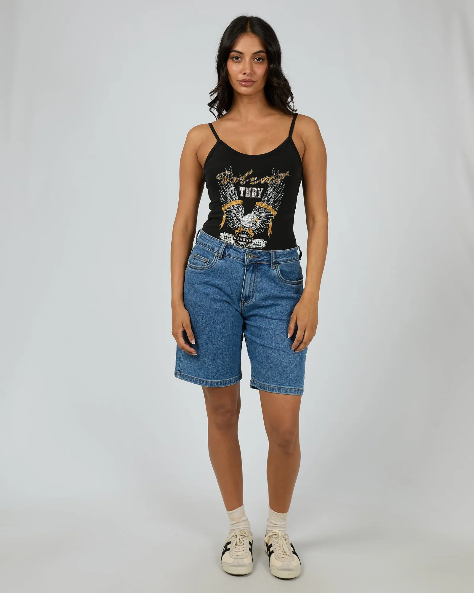 Lifted Bodysuit Washed Black sold by edge clothing