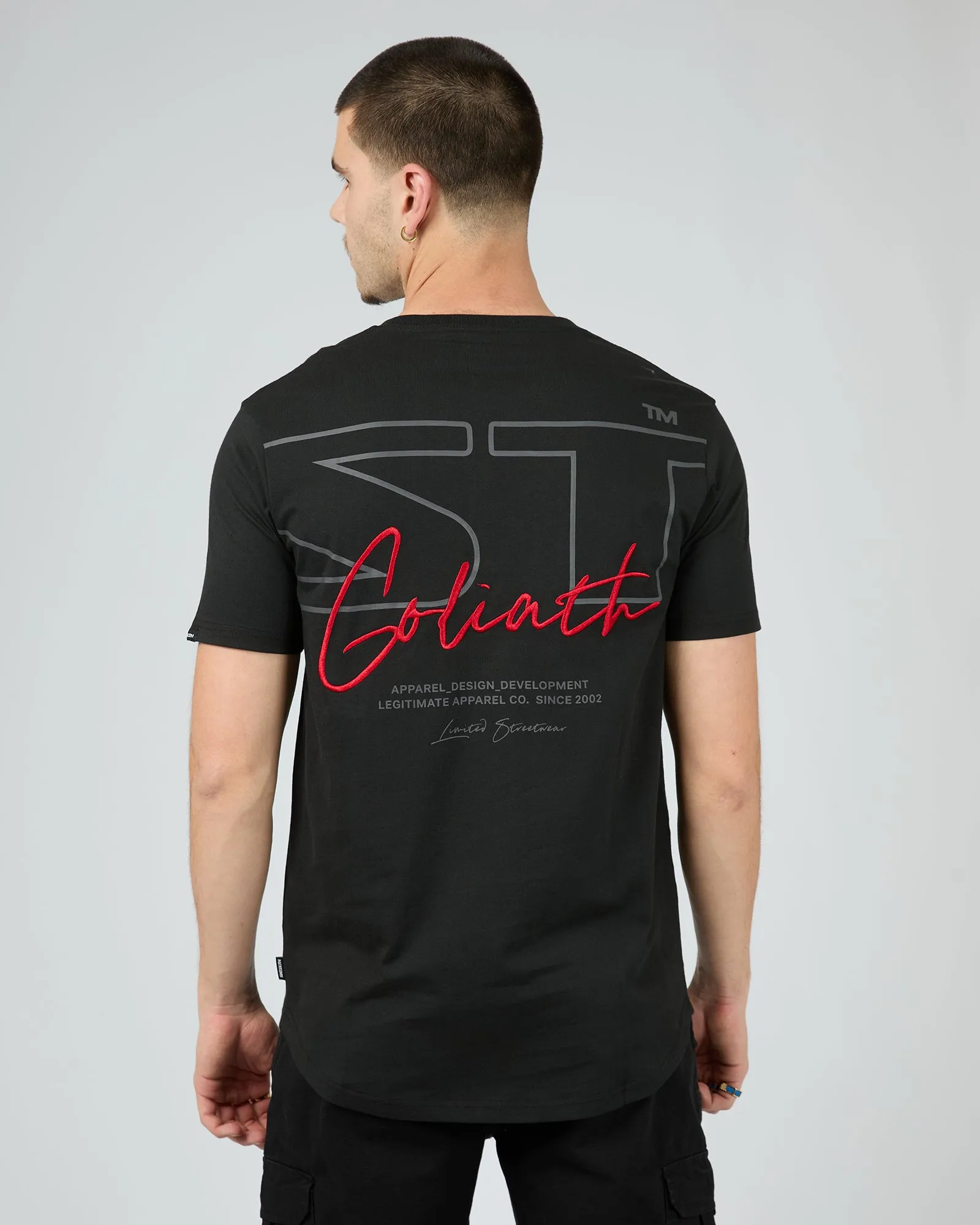 Crave Tee Black sold by edge clothing product image thumbnail 3