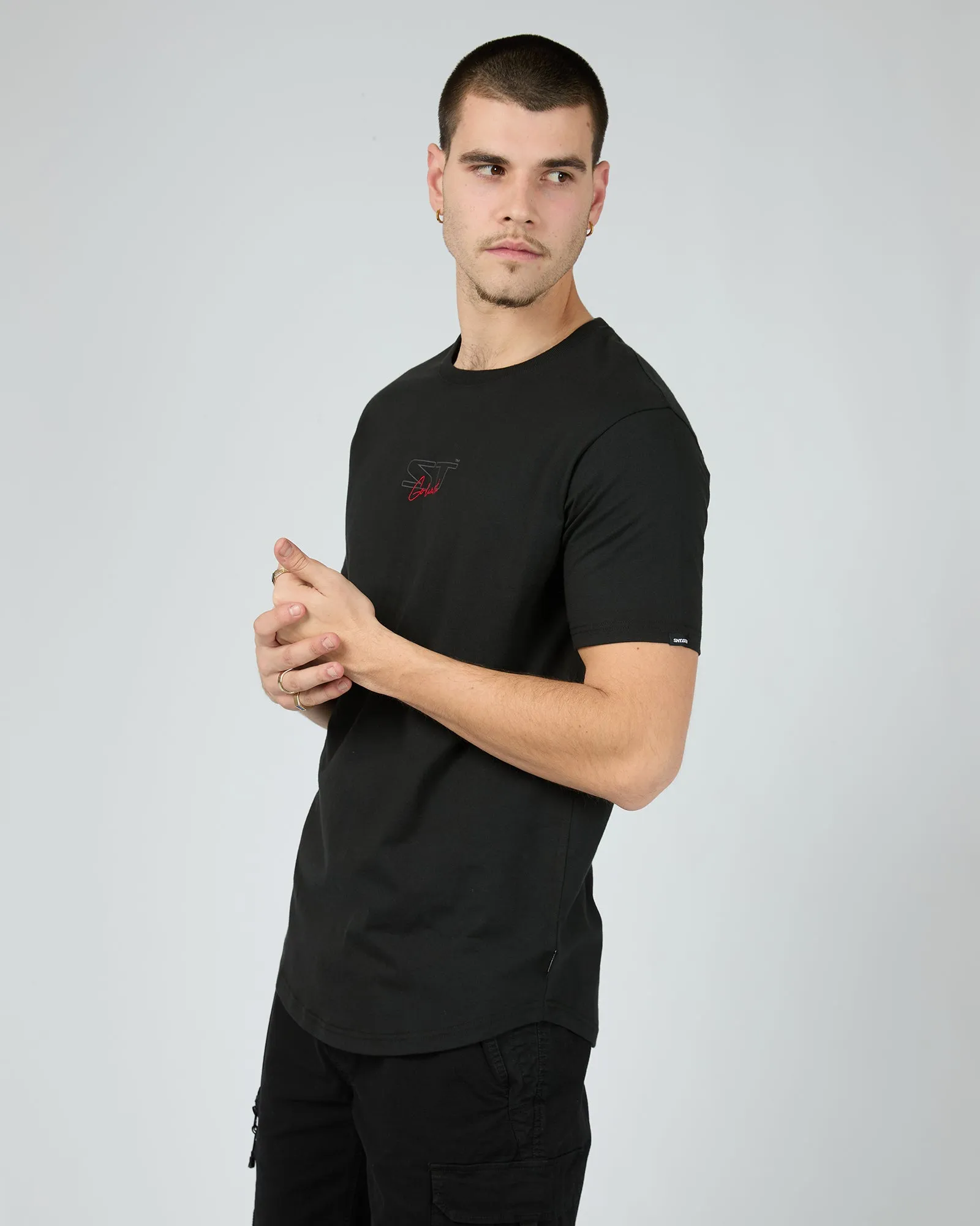 Crave Tee Black sold by edge clothing product image thumbnail 4