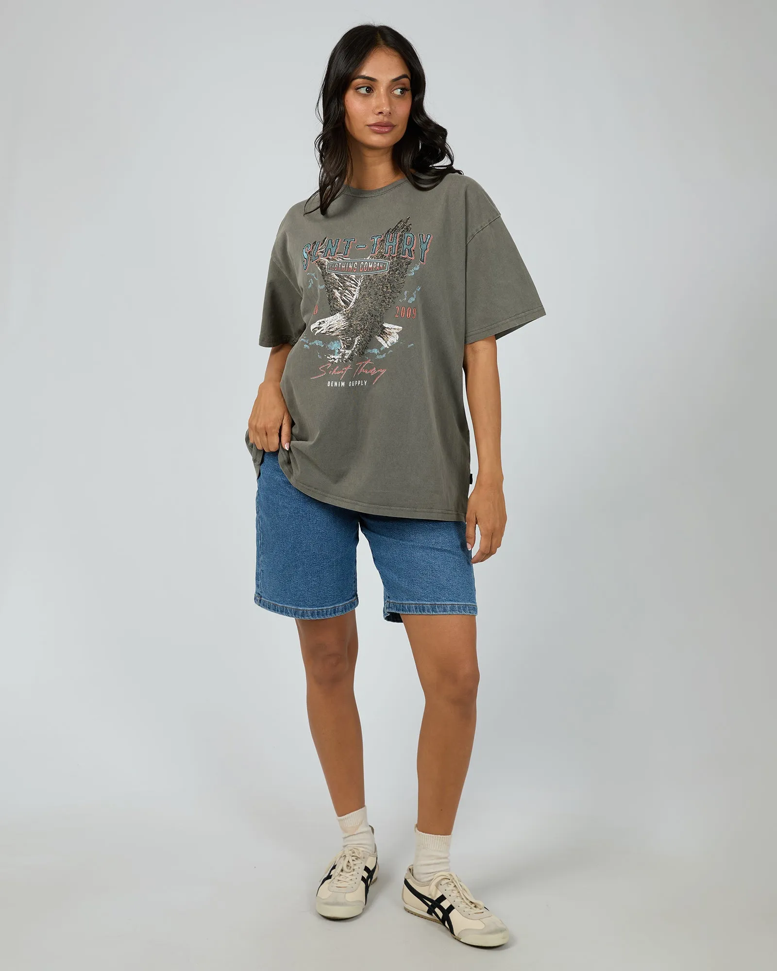 Rider Tee Charcoal sold by edge clothing product image thumbnail 2