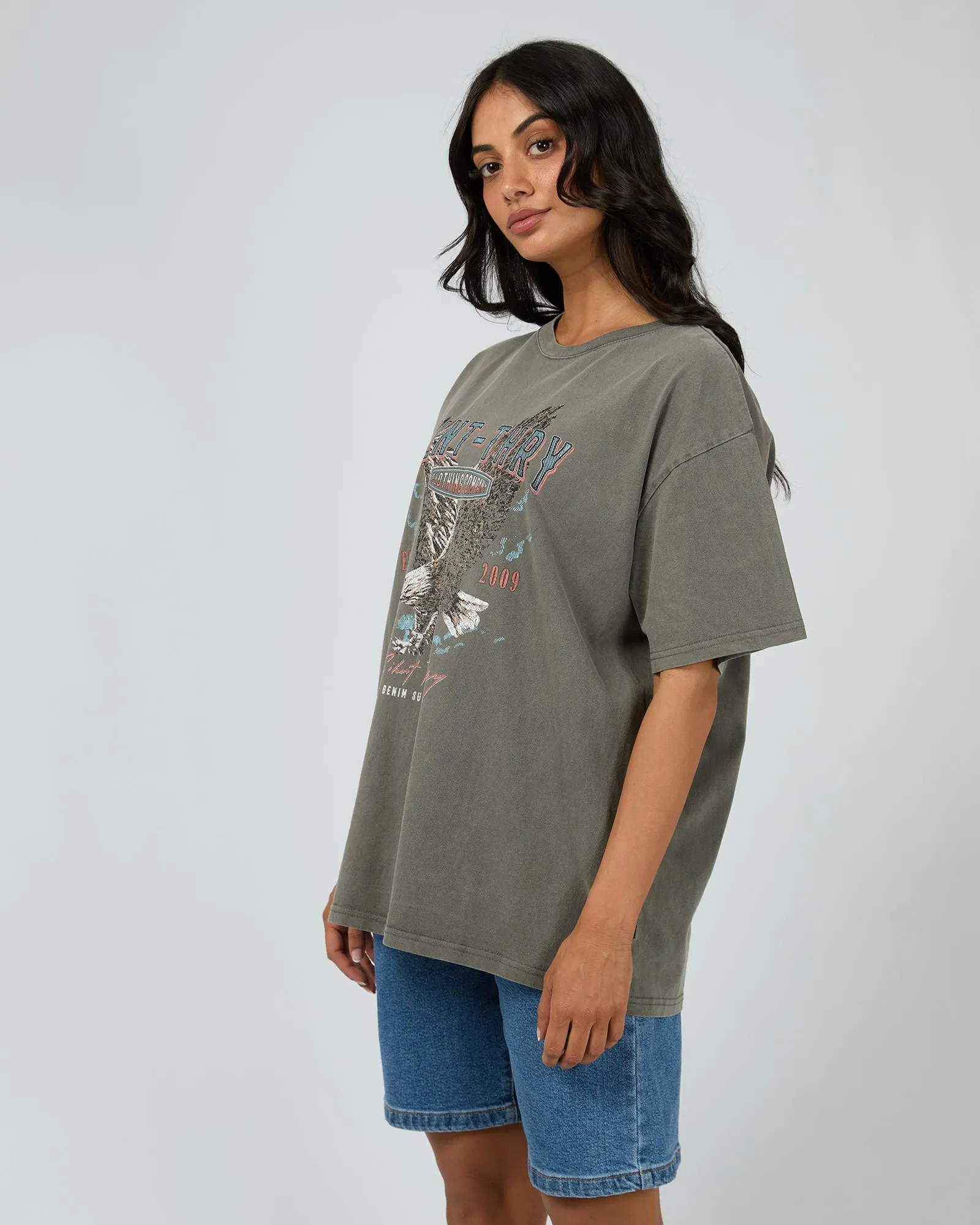 Rider Tee Charcoal sold by edge clothing product image thumbnail 4