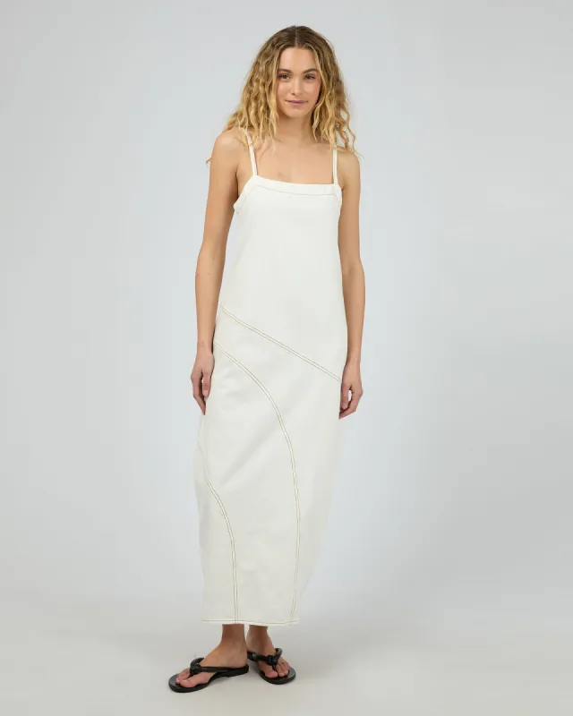 Lana Maxi Dress Vintage White sold by edge clothing