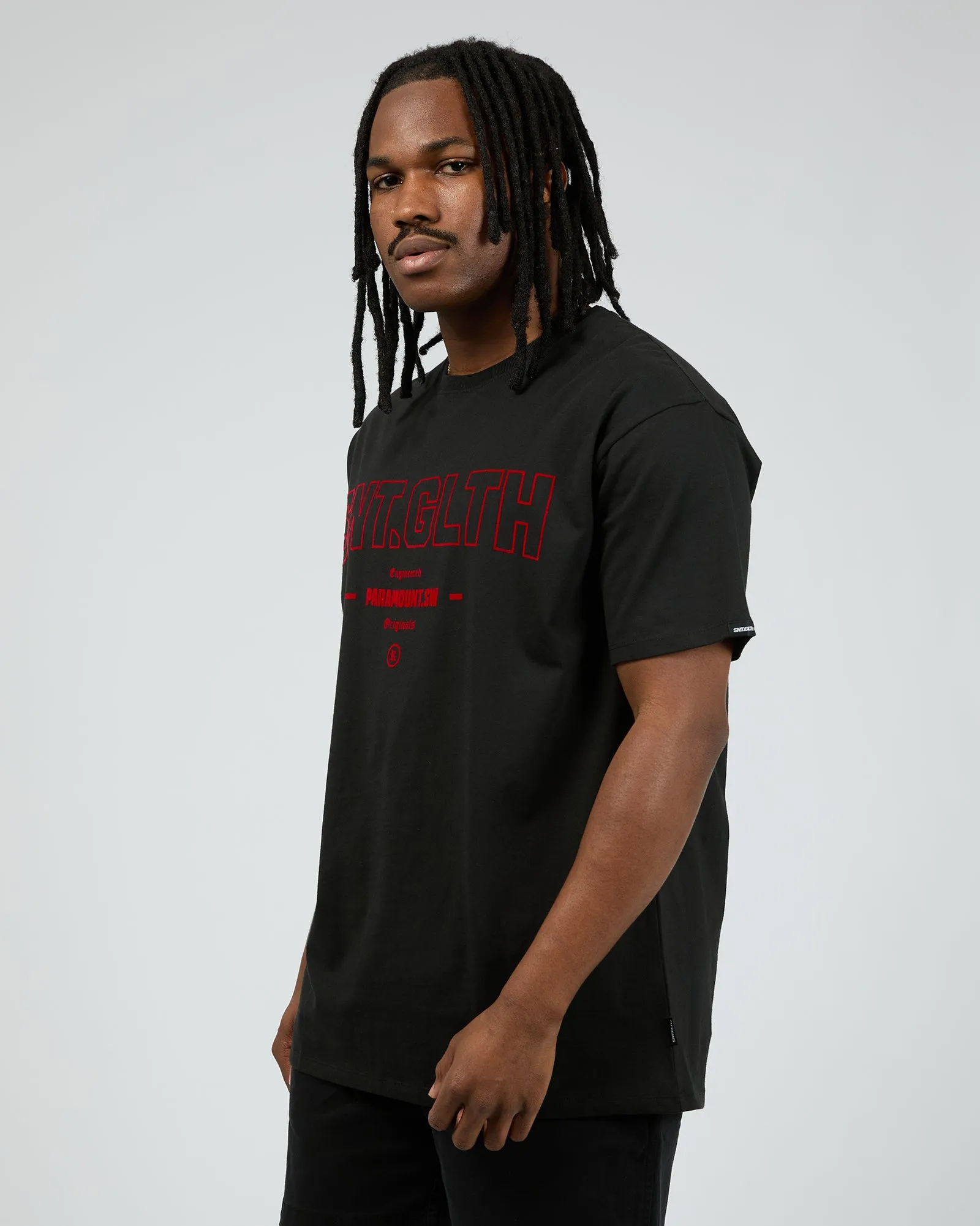 Livic Tee Black sold by edge clothing product image thumbnail 4
