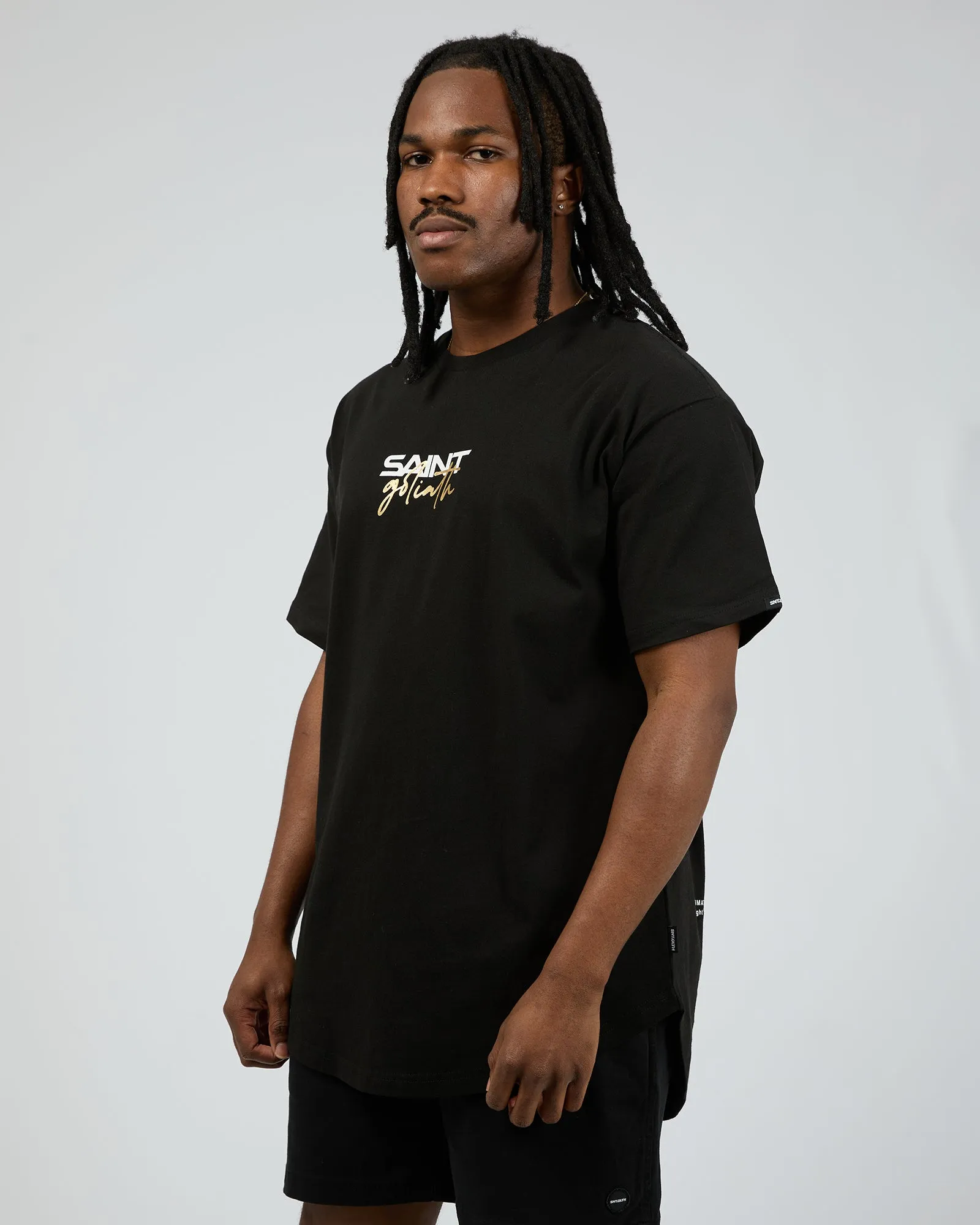 Signature Tee Black sold by edge clothing product image thumbnail 4
