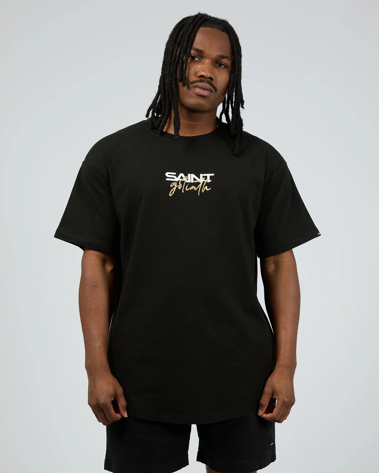 Signature Tee Black sold by edge clothing