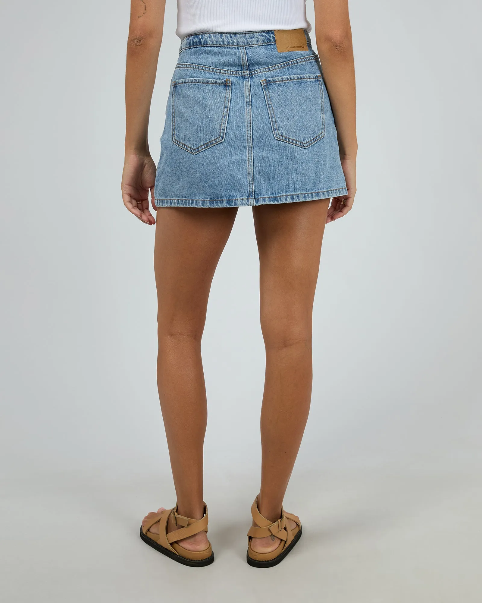 Lenni Mini Skort Light Blue sold by edge clothing product image thumbnail 4