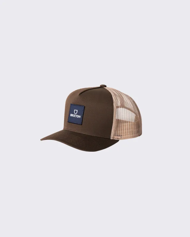 Alpha Block X C Mp Mesh Cap Brown Sand sold by edge clothing