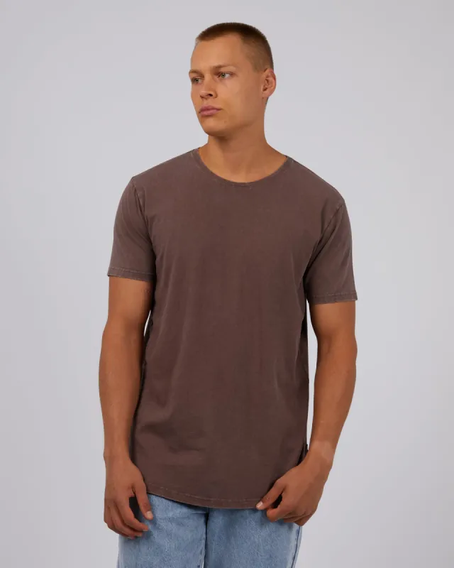 Tail Tee Chocolate sold by edge clothing