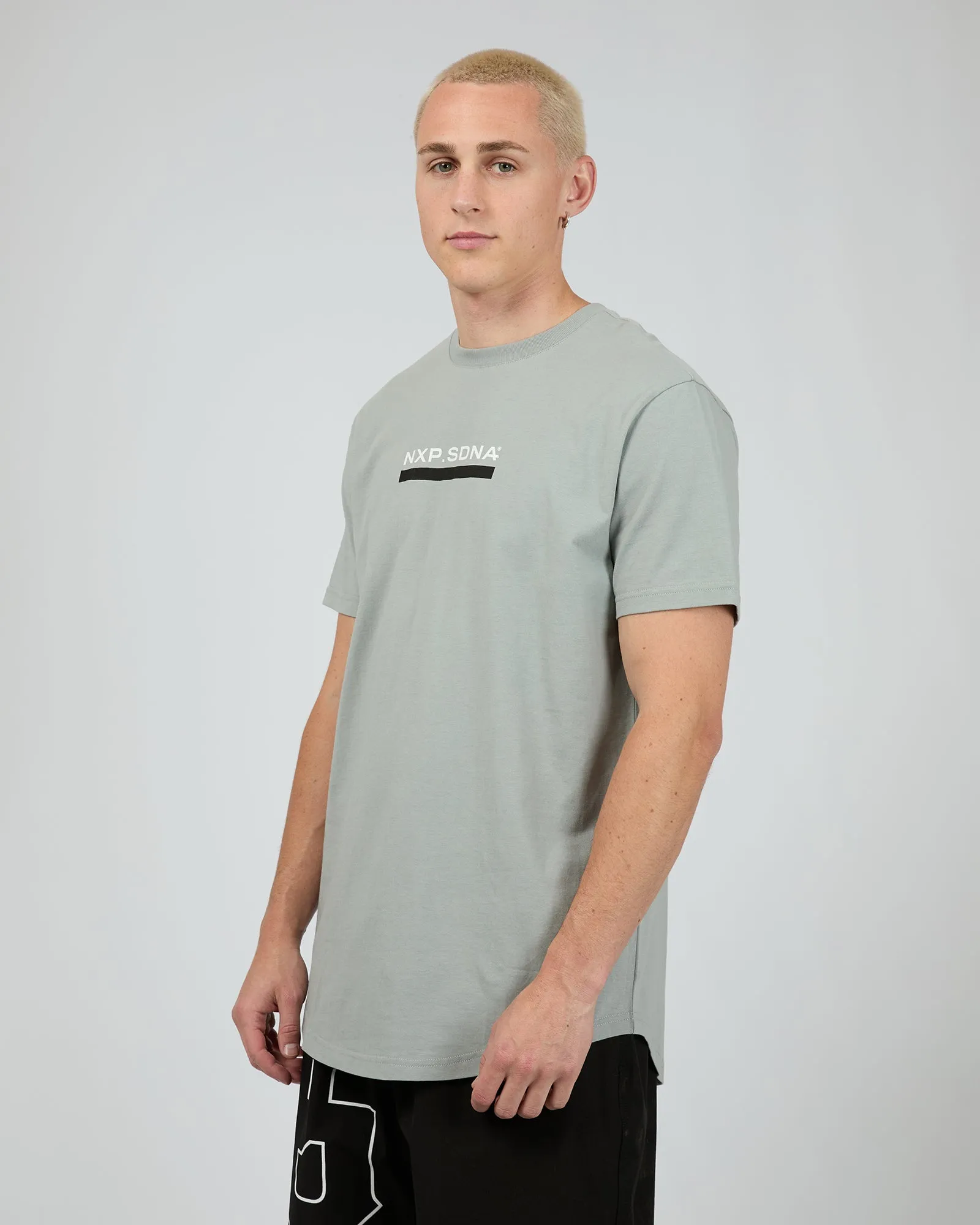 Coupe Cape Back Tee Neutral Grey sold by edge clothing product image thumbnail 4