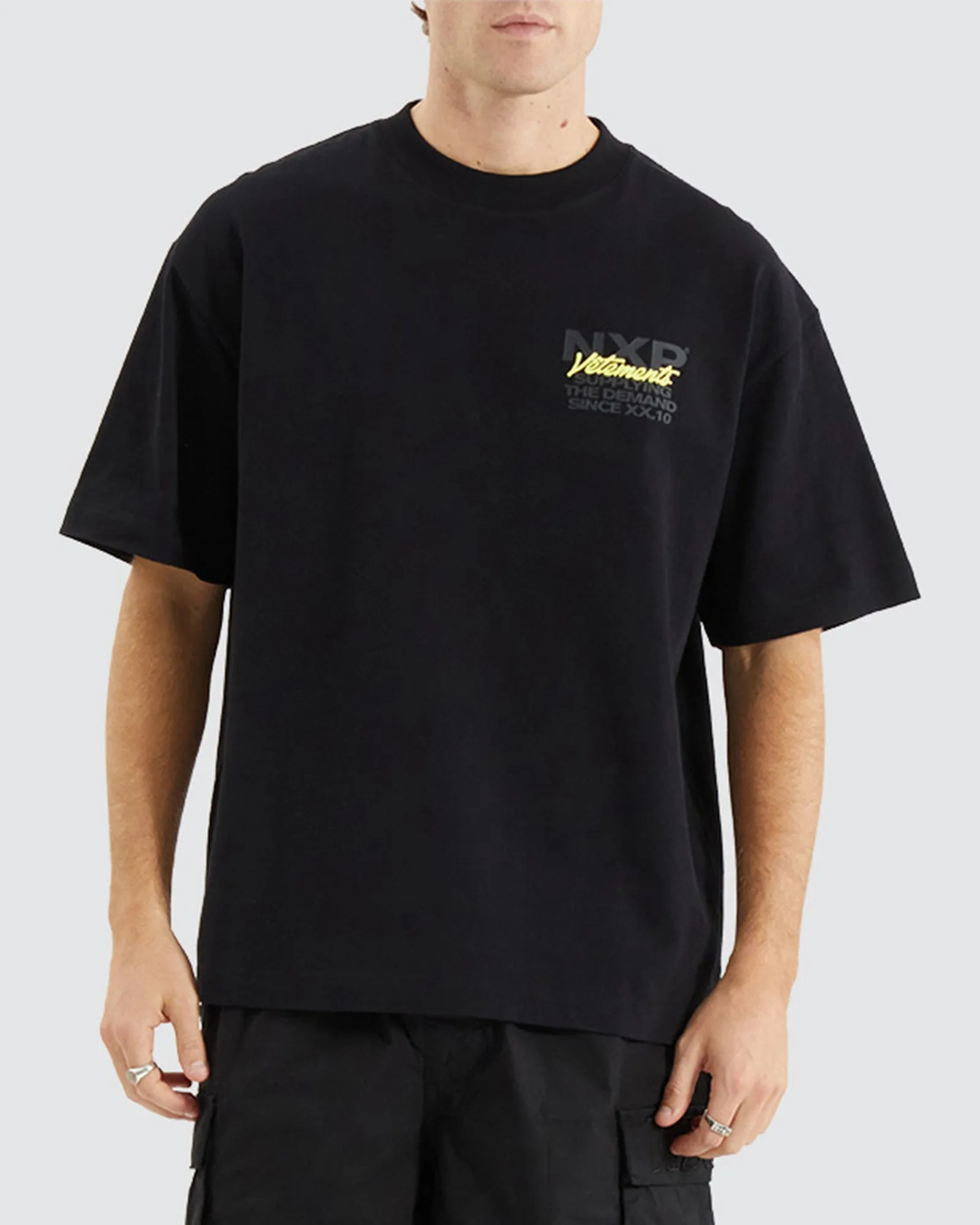 Demand Street Tee Black sold by edge clothing product image thumbnail 2