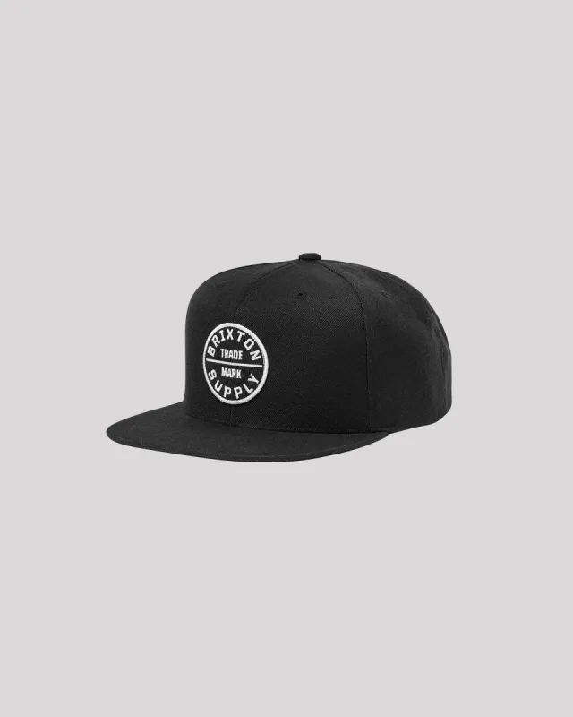 Oath Iii Snapback Black sold by edge clothing