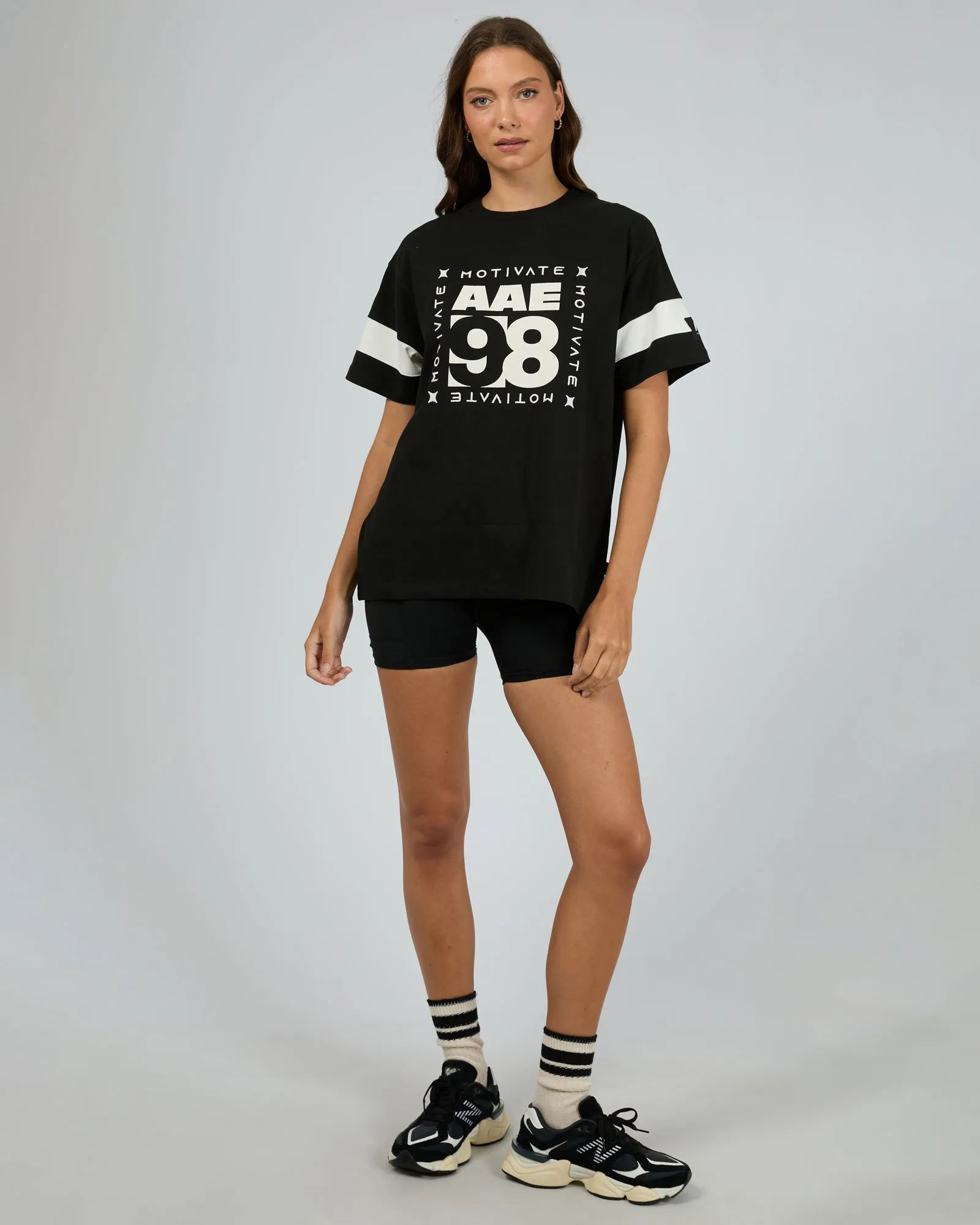 98 Oversized Tee Black sold by edge clothing product image thumbnail 2