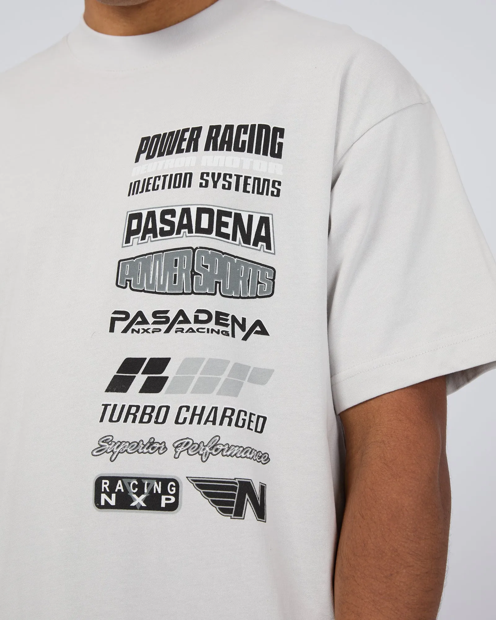 Turbo Raptor Tee Glacier Grey sold by edge clothing product image thumbnail 5