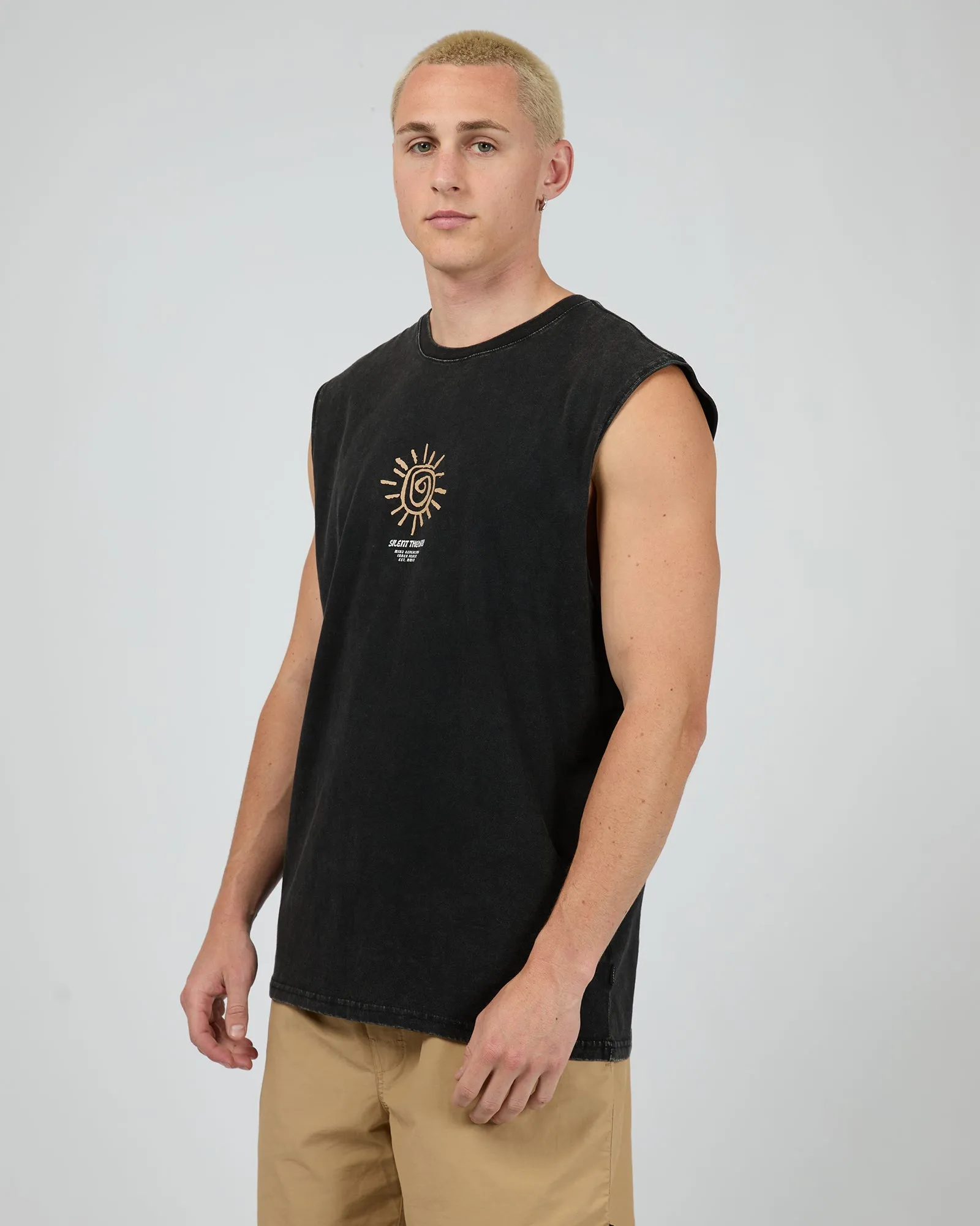 Sunny Muscle Washed Black sold by edge clothing product image thumbnail 4