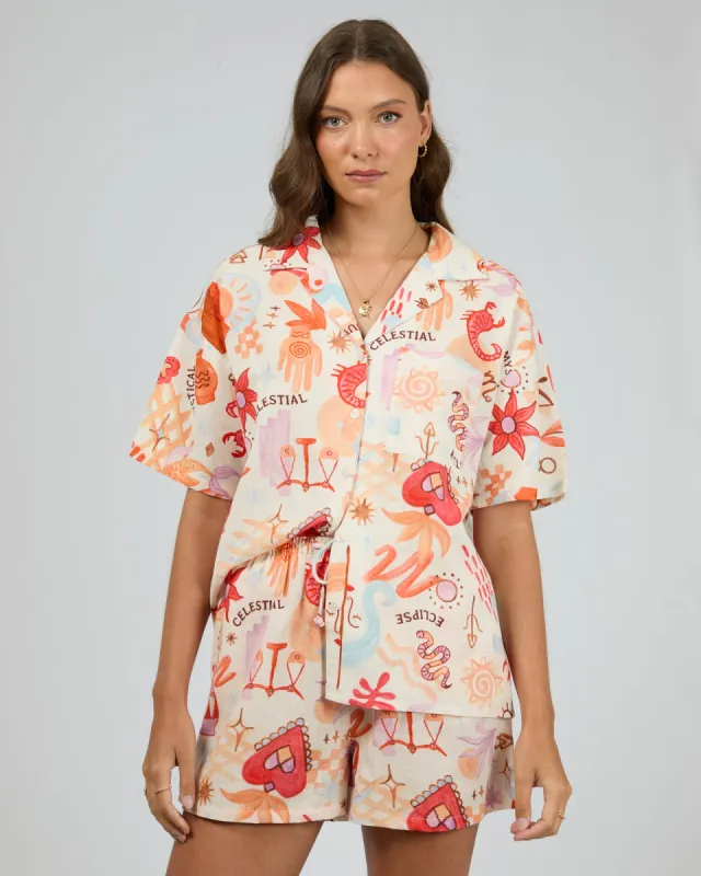 Tyra Shirt Vintage White sold by edge clothing