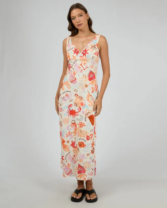 Tyra Maxi Dress Vintage White sold by edge clothing