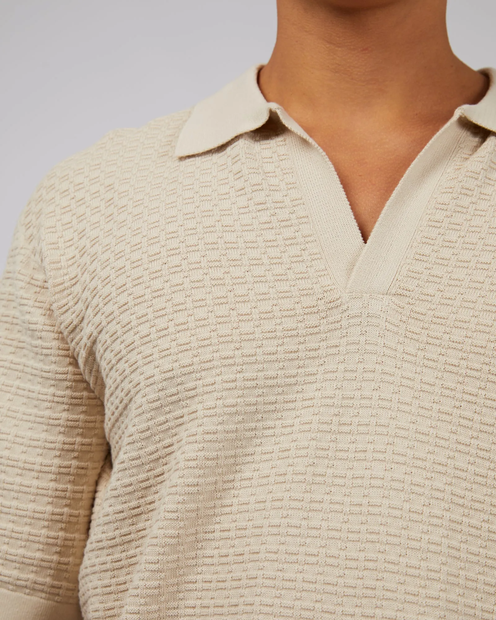 Jacob Polo Beige sold by edge clothing product image thumbnail 5