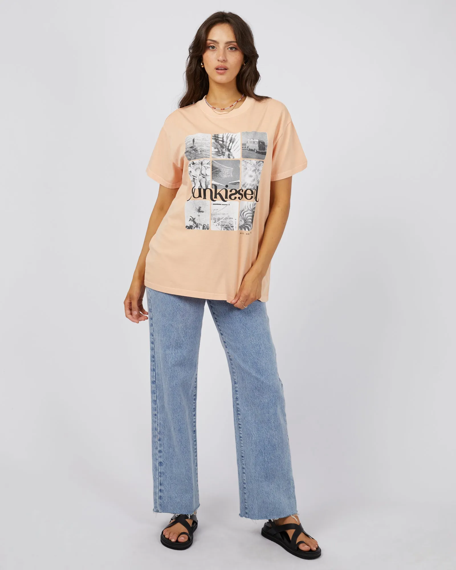 Sun Kissed Standard Tee Peach sold by edge clothing product image thumbnail 2