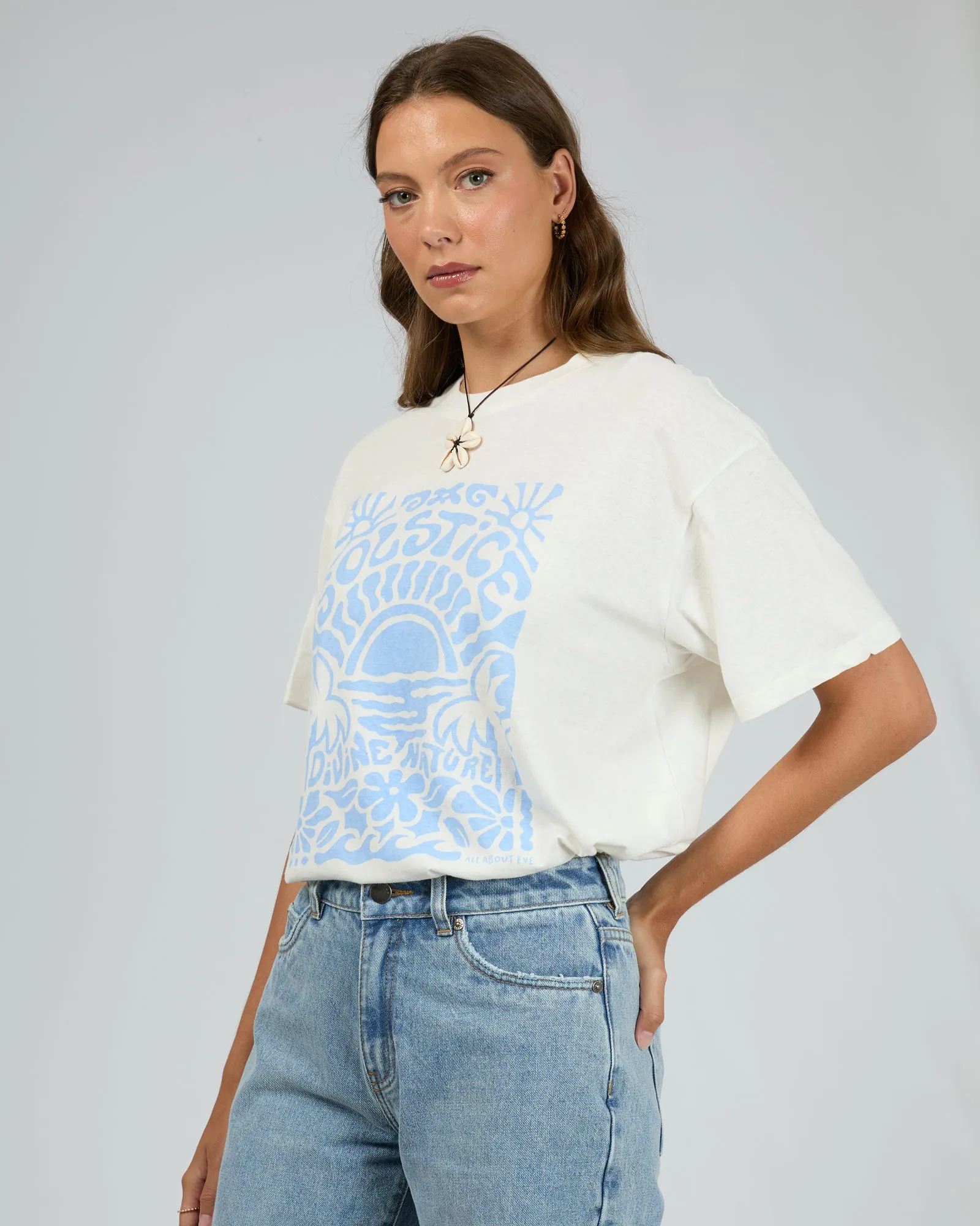 Summer Solstice Tee Vintage White sold by edge clothing product image thumbnail 4