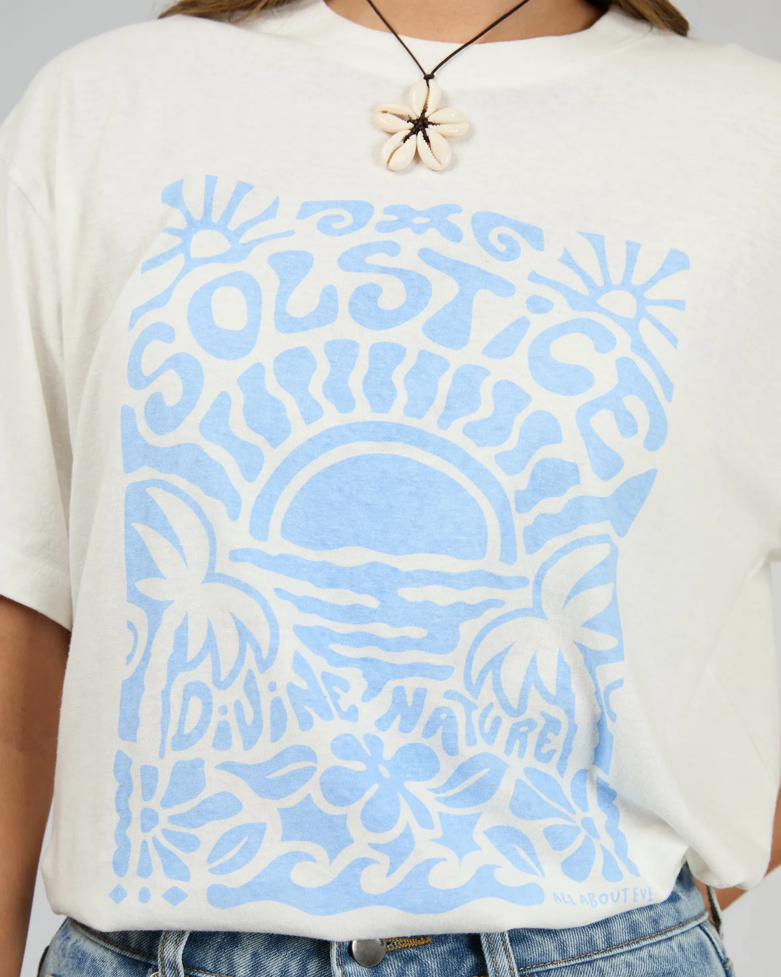 Summer Solstice Tee Vintage White sold by edge clothing product image thumbnail 5