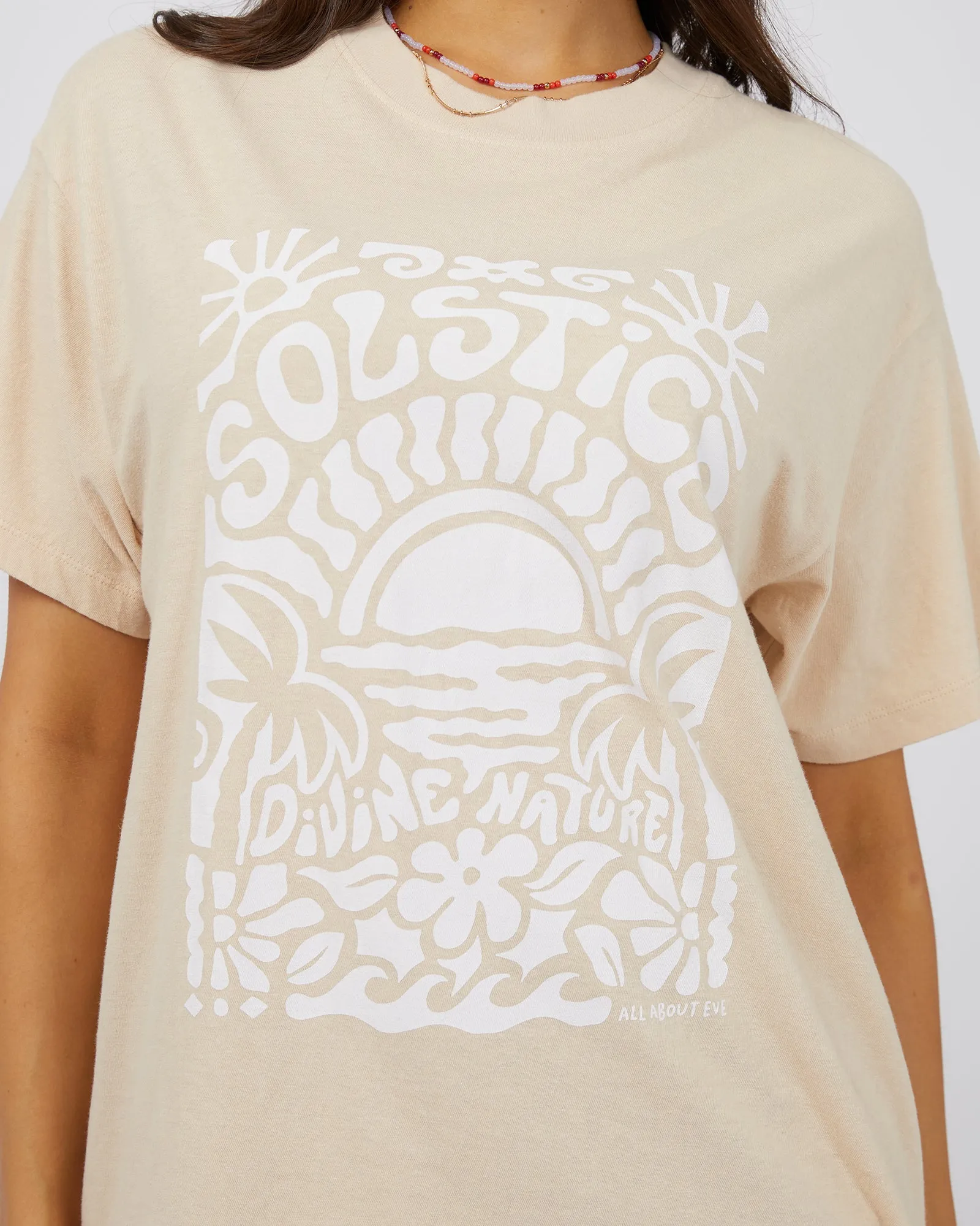 Summer Solstice Tee Oat sold by edge clothing product image thumbnail 5