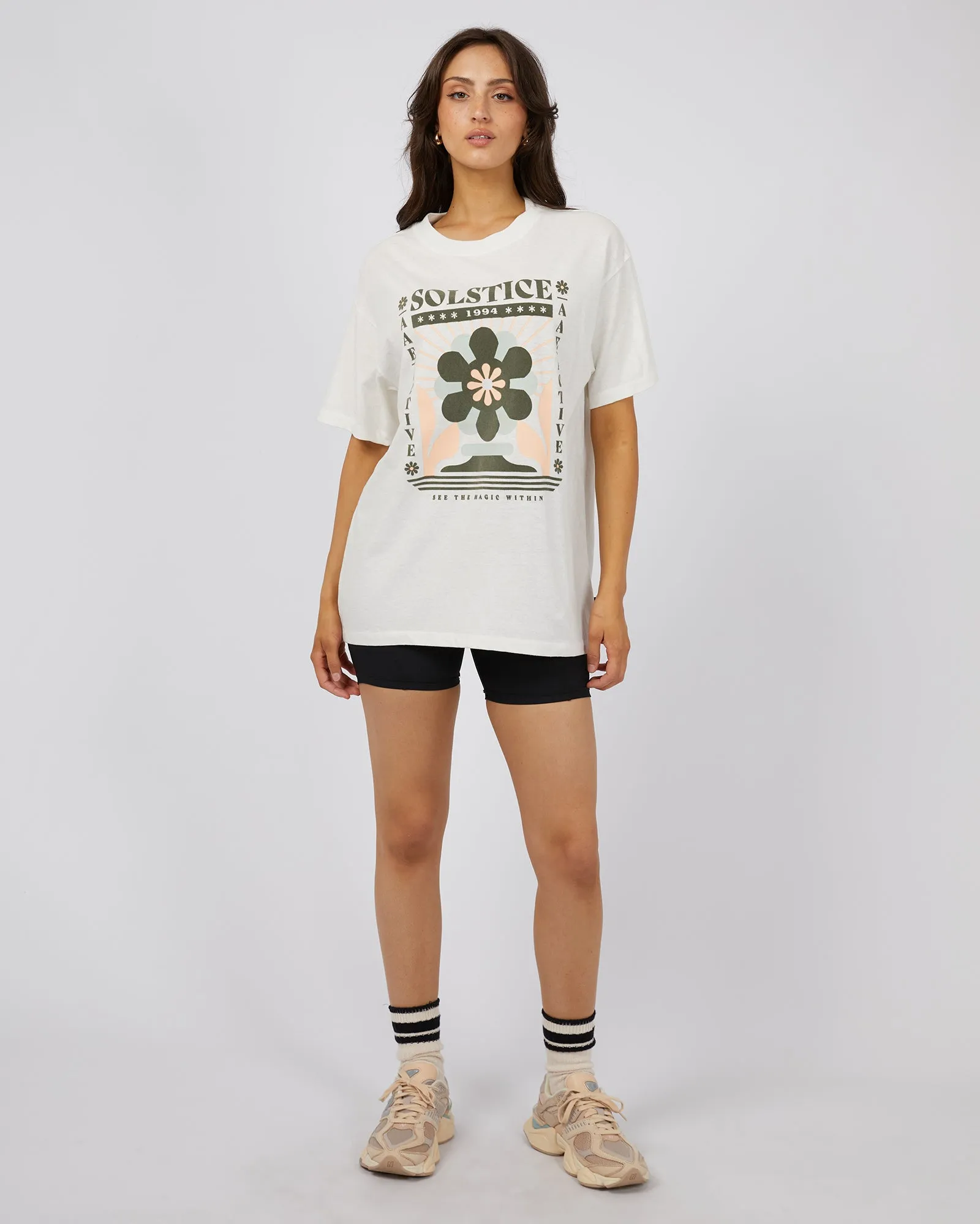 Active Solstice Oversized Tee Vintage White sold by edge clothing product image thumbnail 2