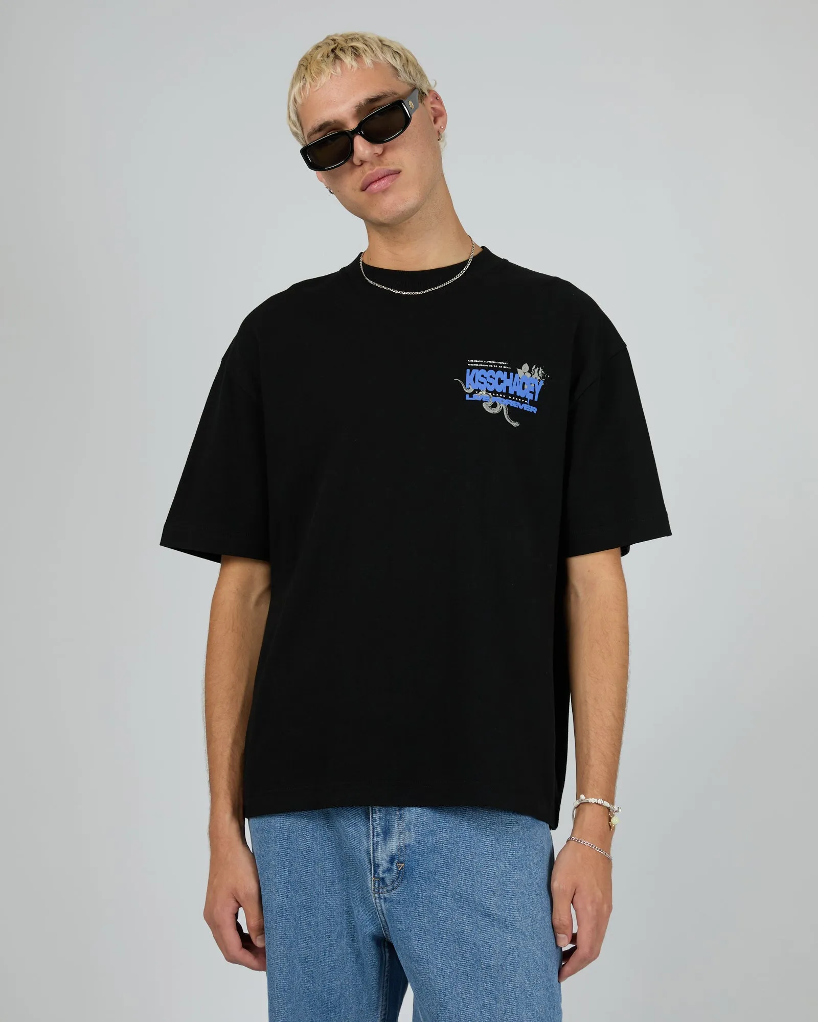 Mathry Street Tee Black sold by edge clothing product image thumbnail 3