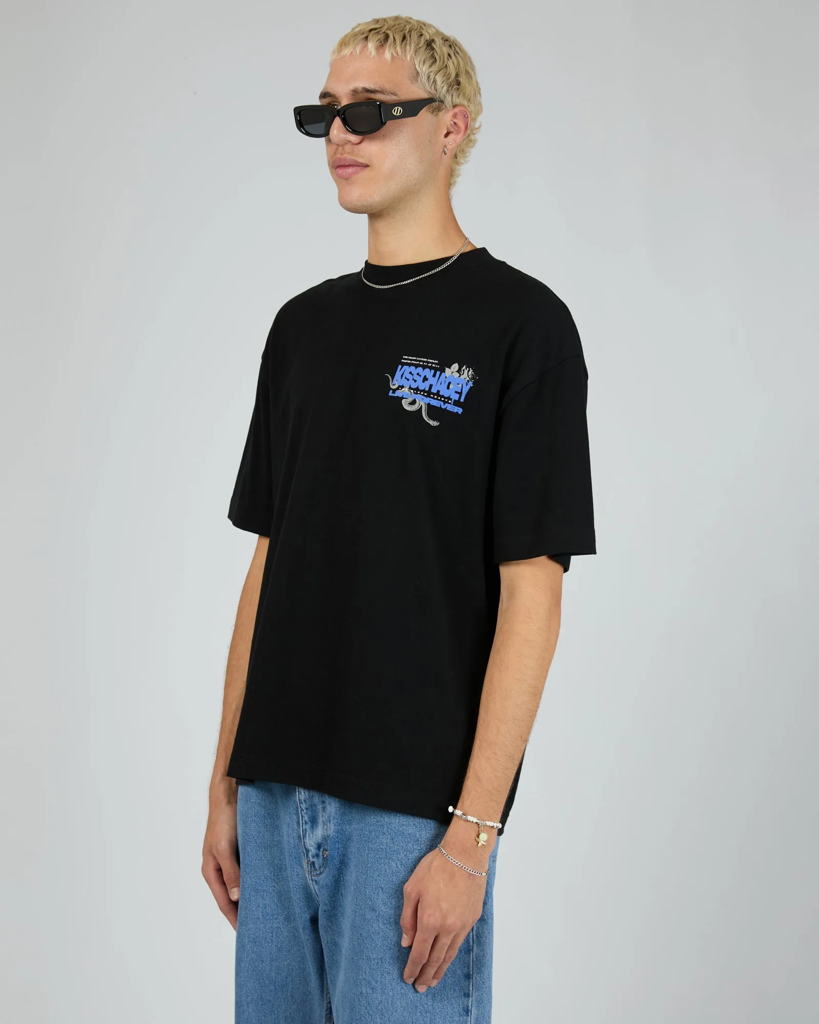 Mathry Street Tee Black sold by edge clothing product image thumbnail 4