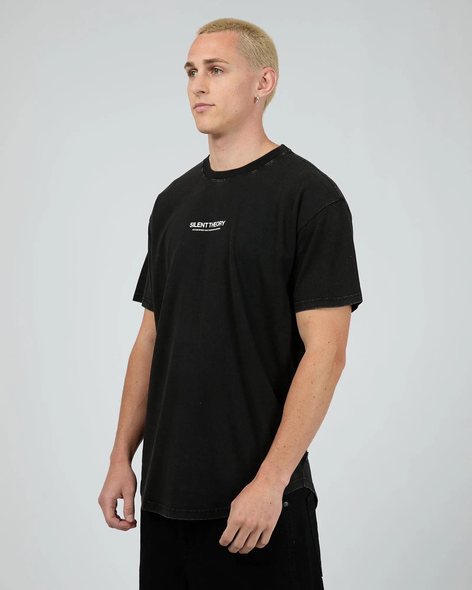 Company Tee Washed Black sold by edge clothing product image thumbnail 4