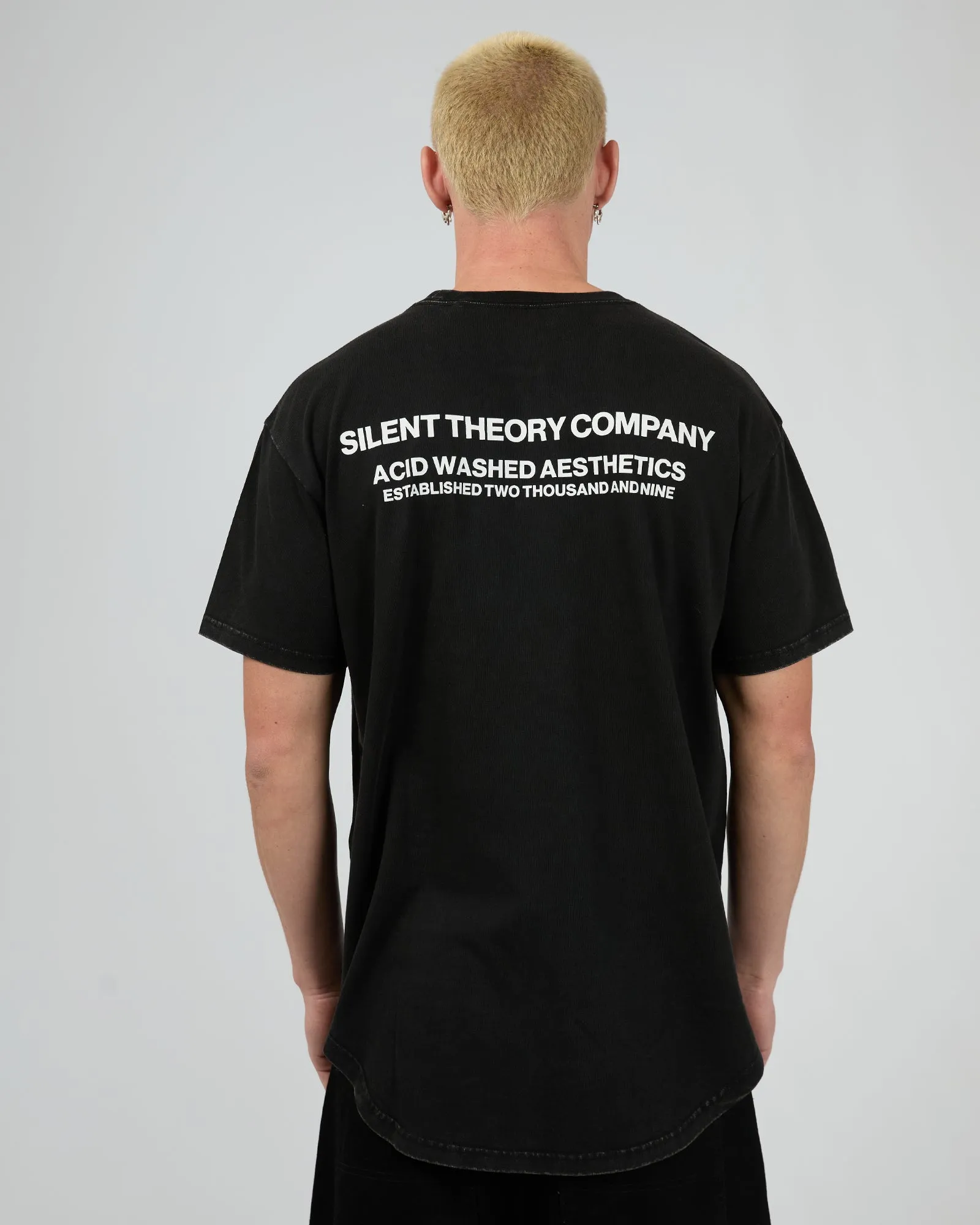 Company Tee Washed Black sold by edge clothing product image thumbnail 2
