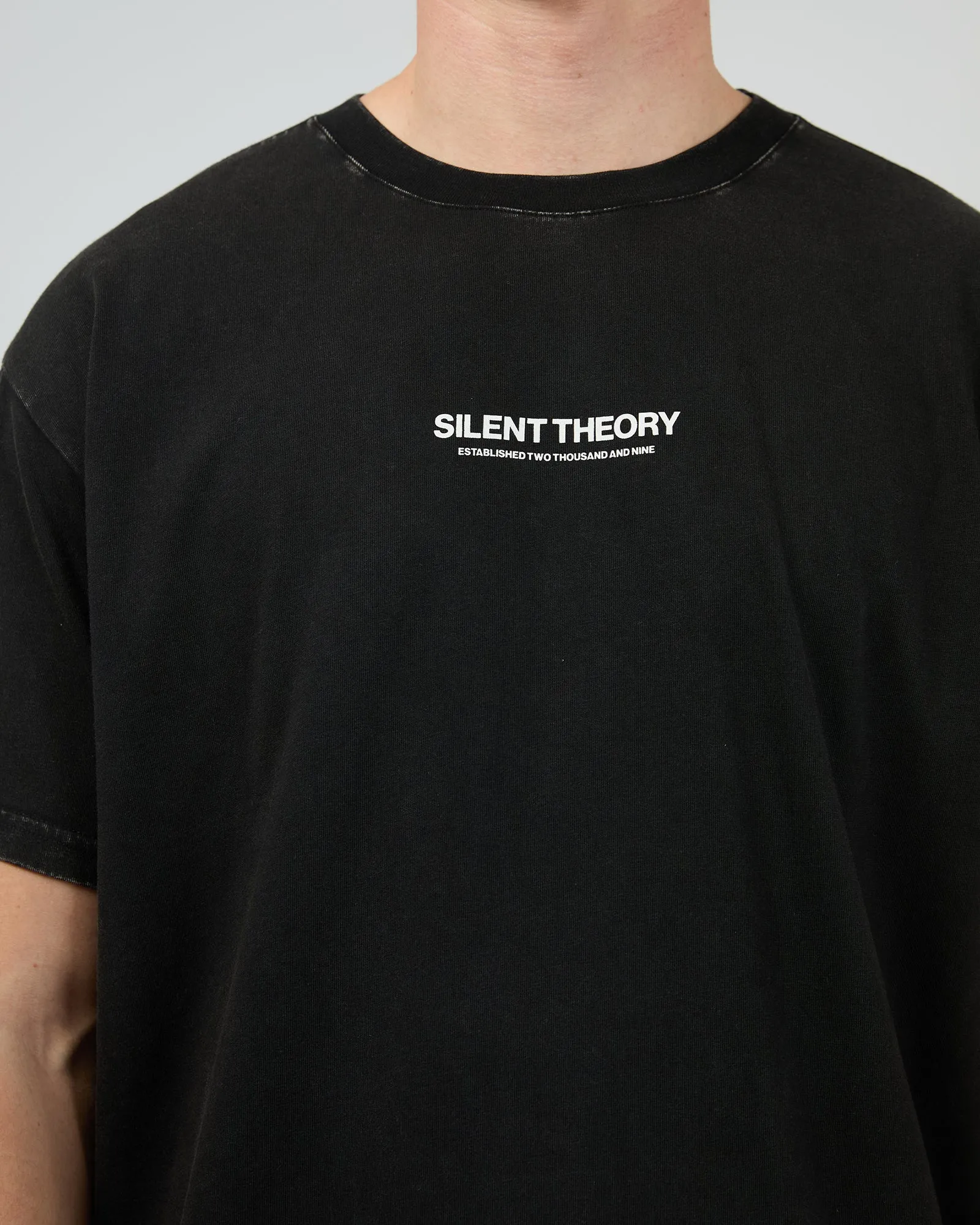 Company Tee Washed Black sold by edge clothing product image thumbnail 5