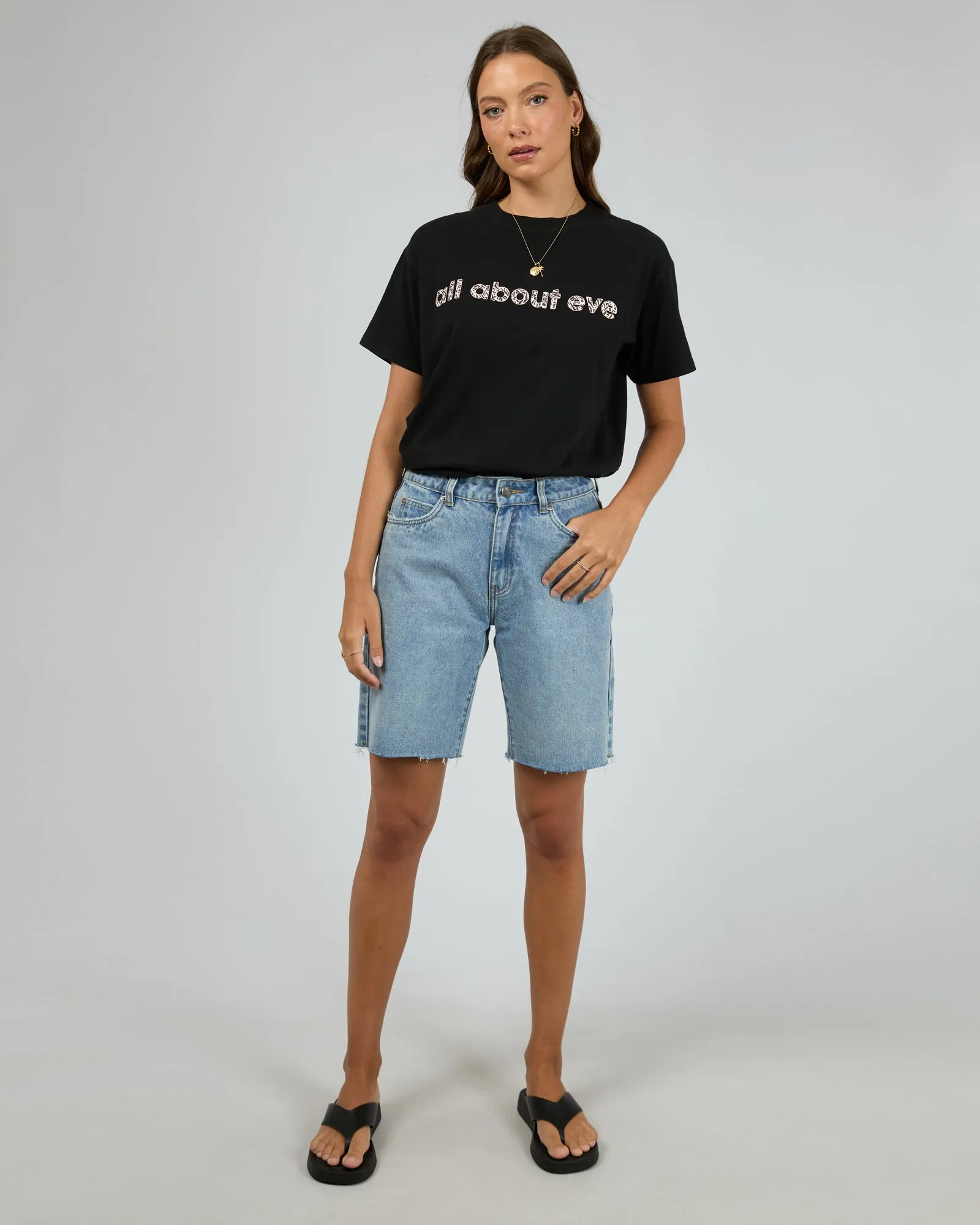 Mika Standard Tee Washed Black sold by edge clothing product image thumbnail 2