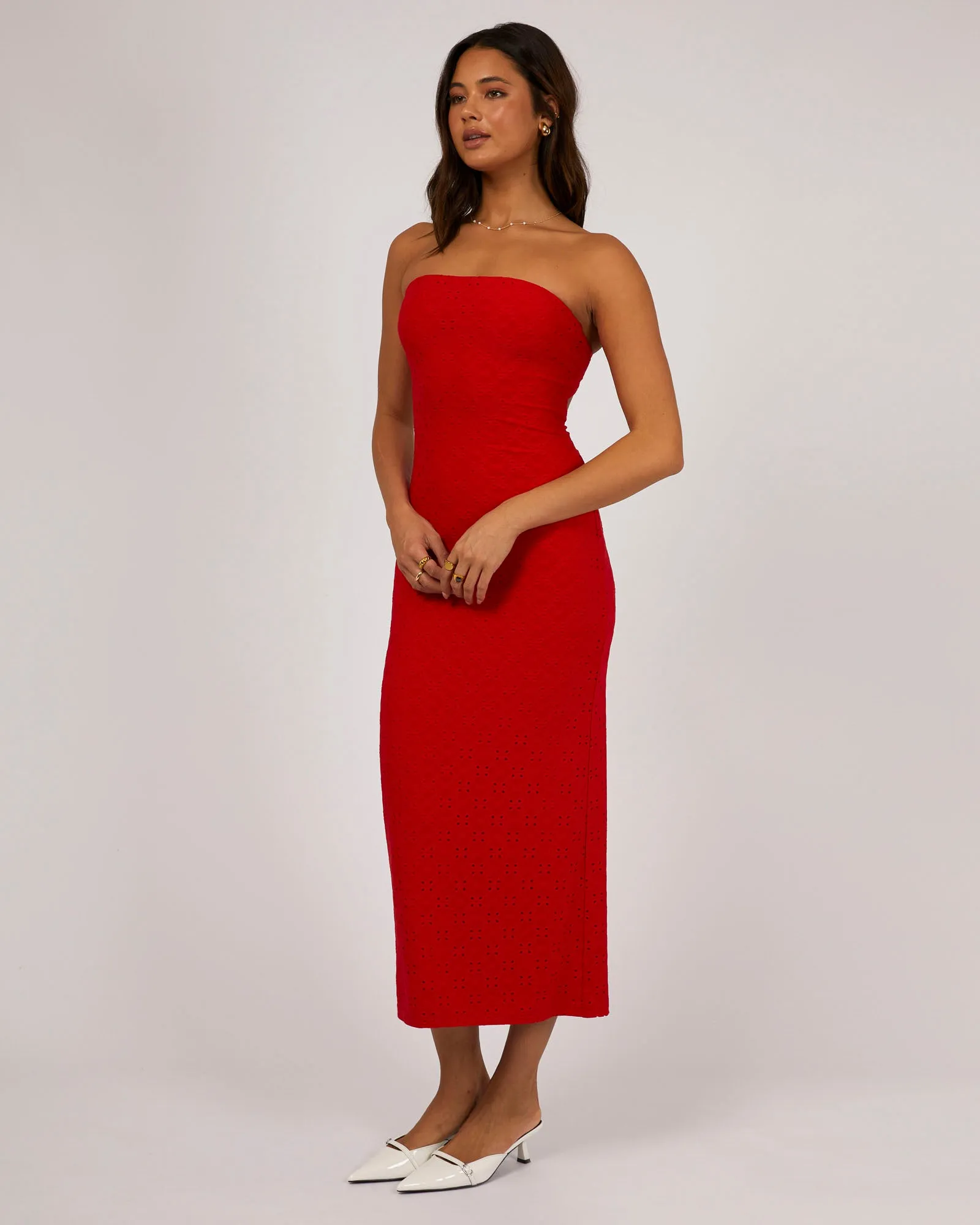 Charlee Maxi Dress Red sold by edge clothing product image thumbnail 4
