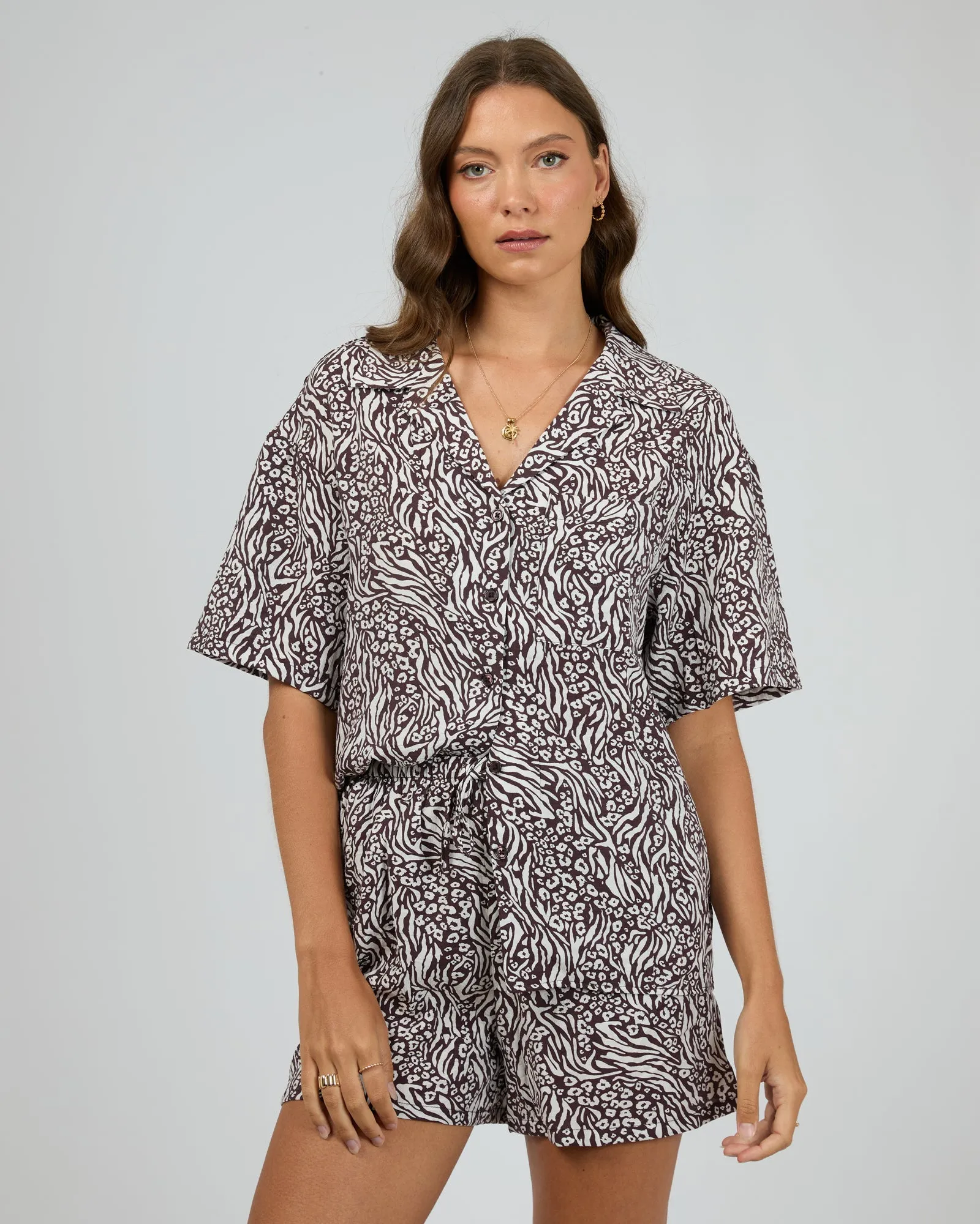 Mika Shirt Print sold by edge clothing
