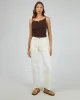Peggy Top Brown sold by edge clothing