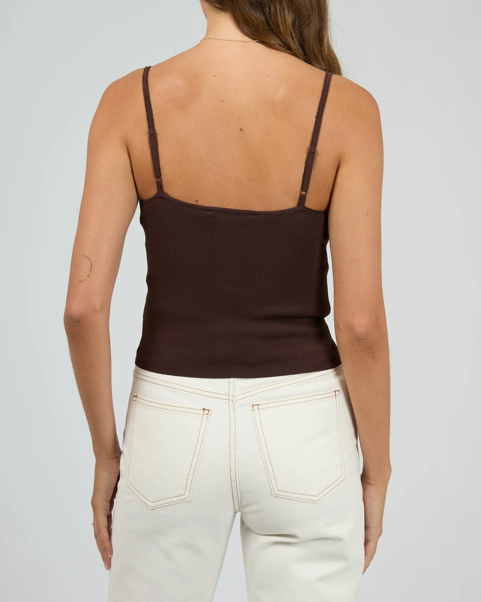 Peggy Top Brown sold by edge clothing product image thumbnail 3