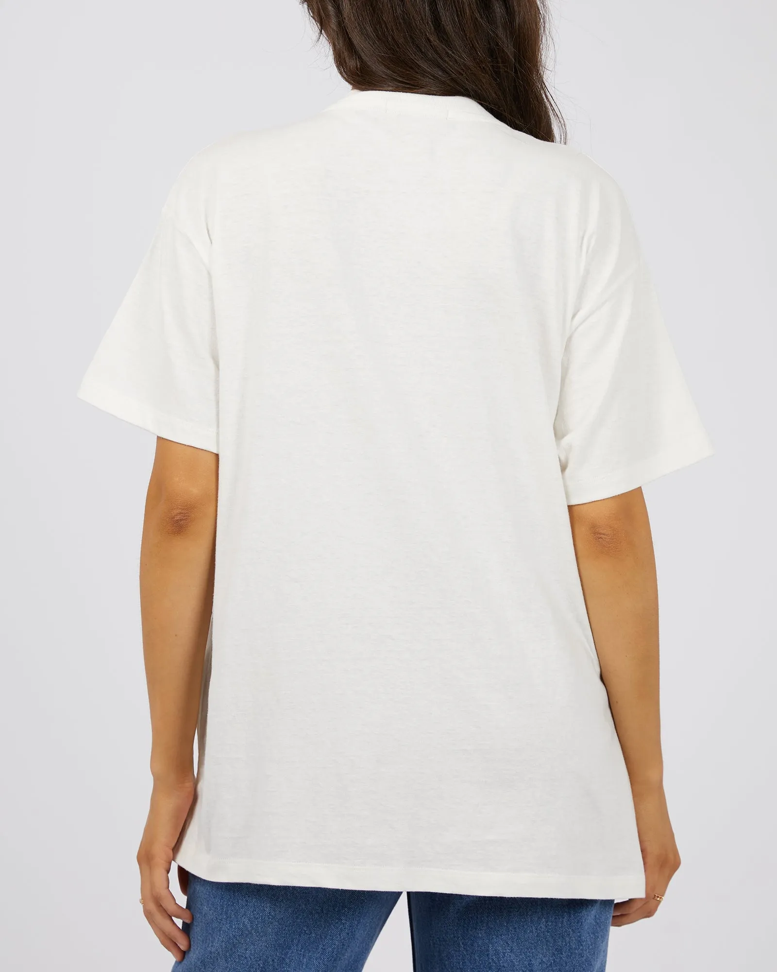 Je T'aime Oversized Tee Vintage White sold by edge clothing product image thumbnail 3