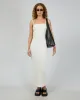 Luca Knit Maxi Dress White sold by edge clothing