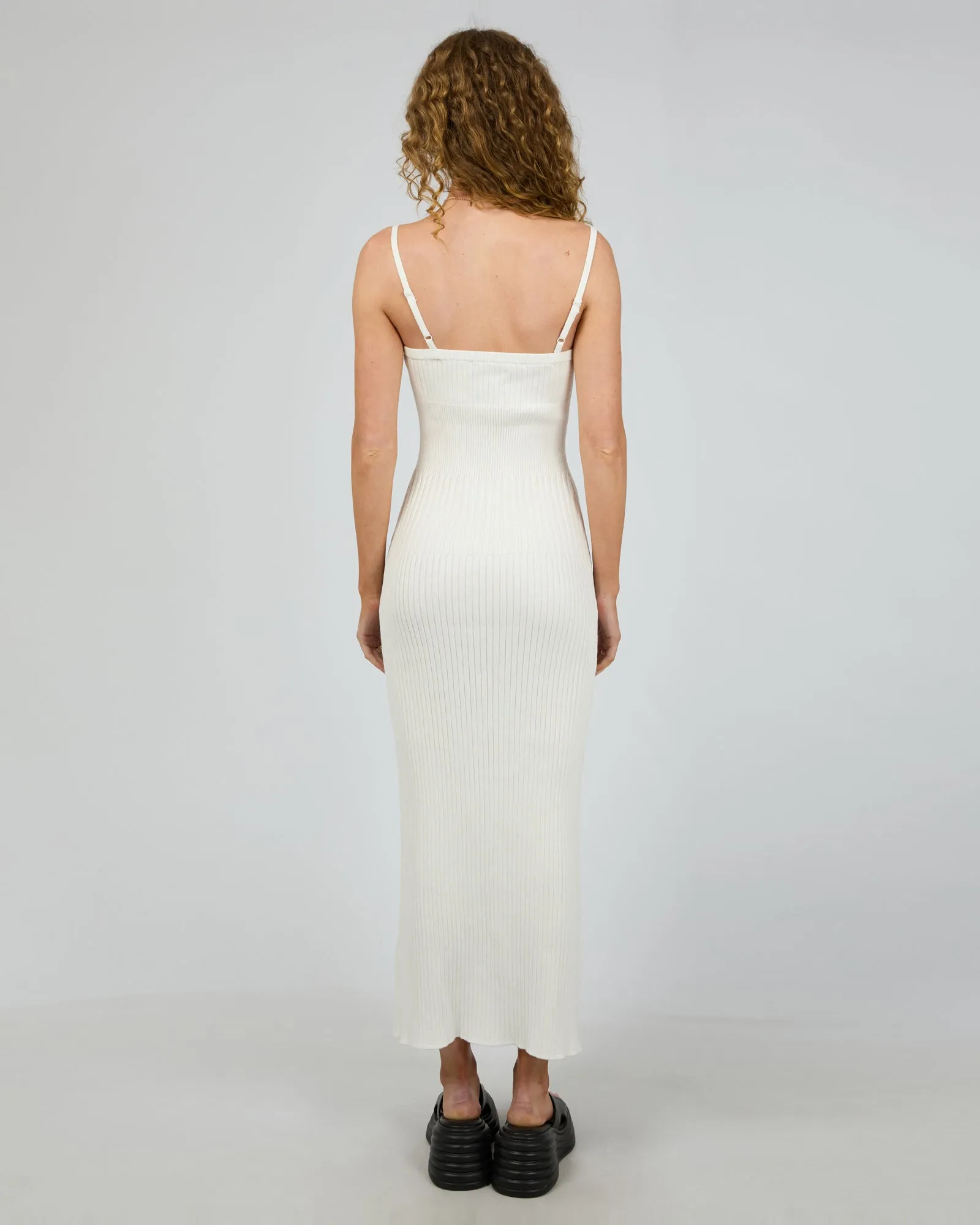Luca Knit Maxi Dress White sold by edge clothing product image thumbnail 3