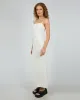Luca Knit Maxi Dress White sold by edge clothing