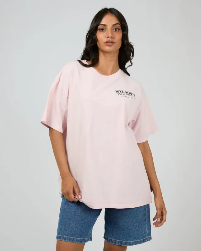 Chariot Tee Light Pink sold by edge clothing