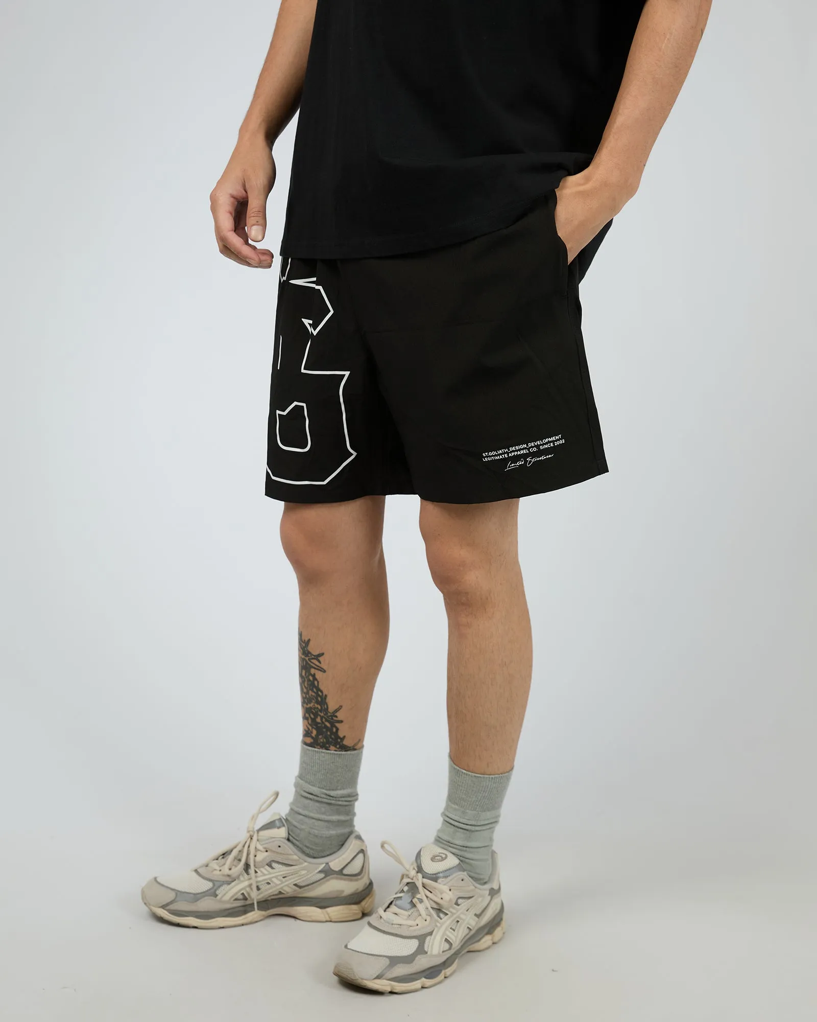 Boston Short Black sold by edge clothing product image thumbnail 4