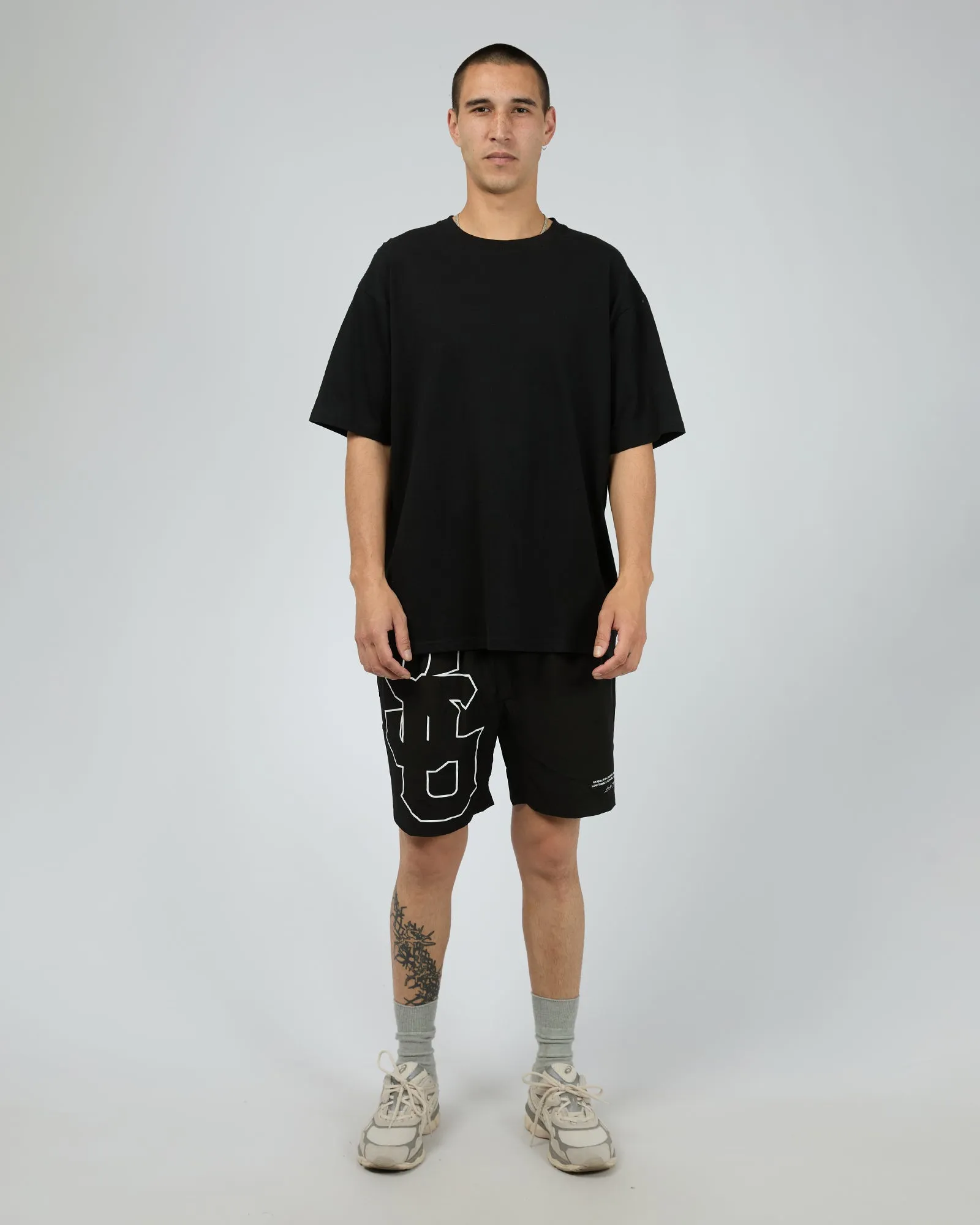 Boston Short Black sold by edge clothing