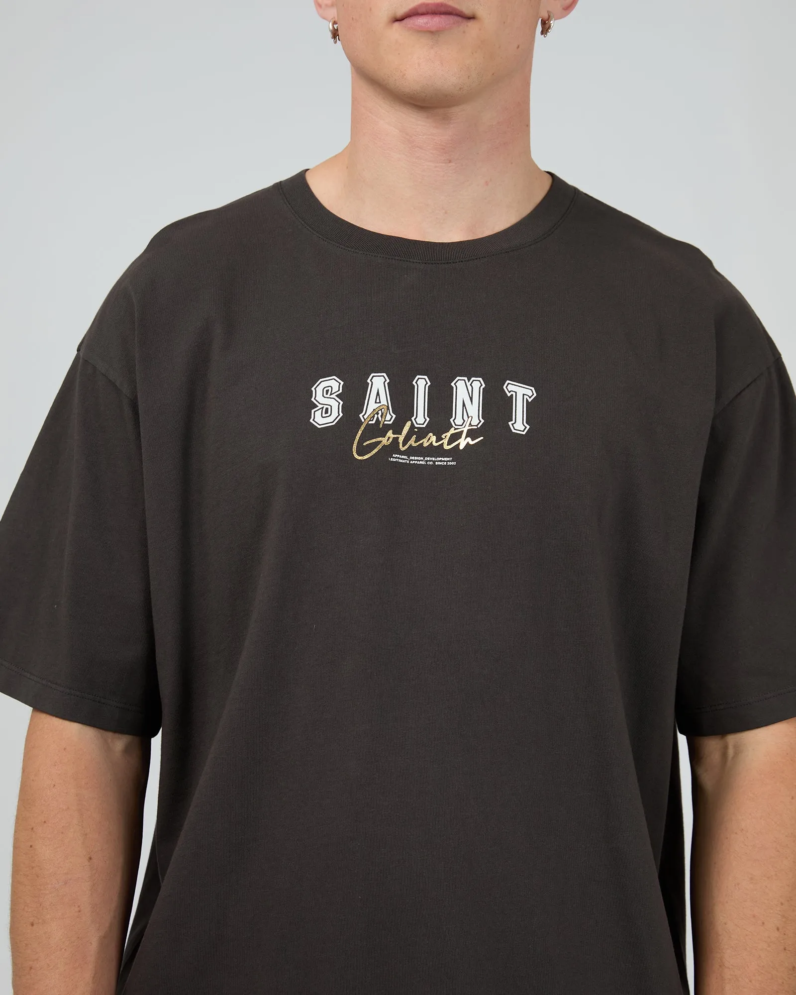 Boston Tee Washed Black sold by edge clothing product image thumbnail 5