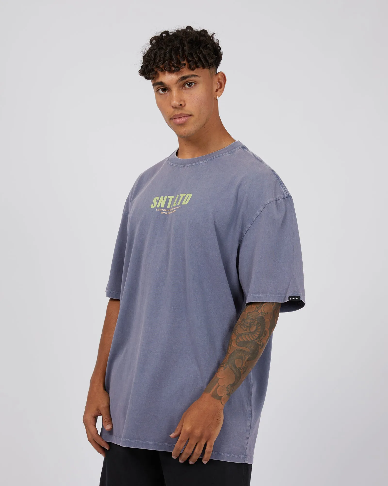 Chains Tee Blue sold by edge clothing product image thumbnail 4