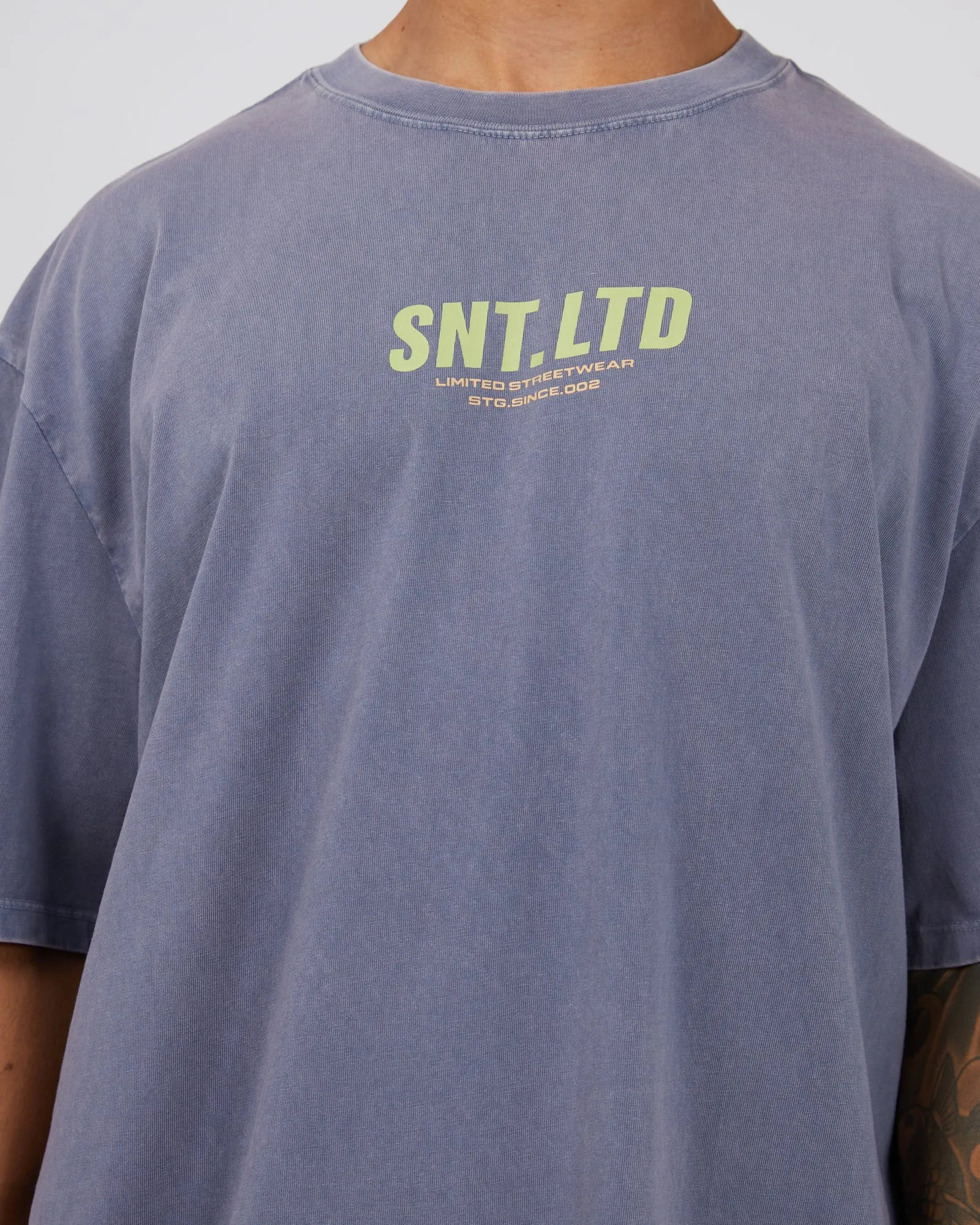 Chains Tee Blue sold by edge clothing product image thumbnail 5