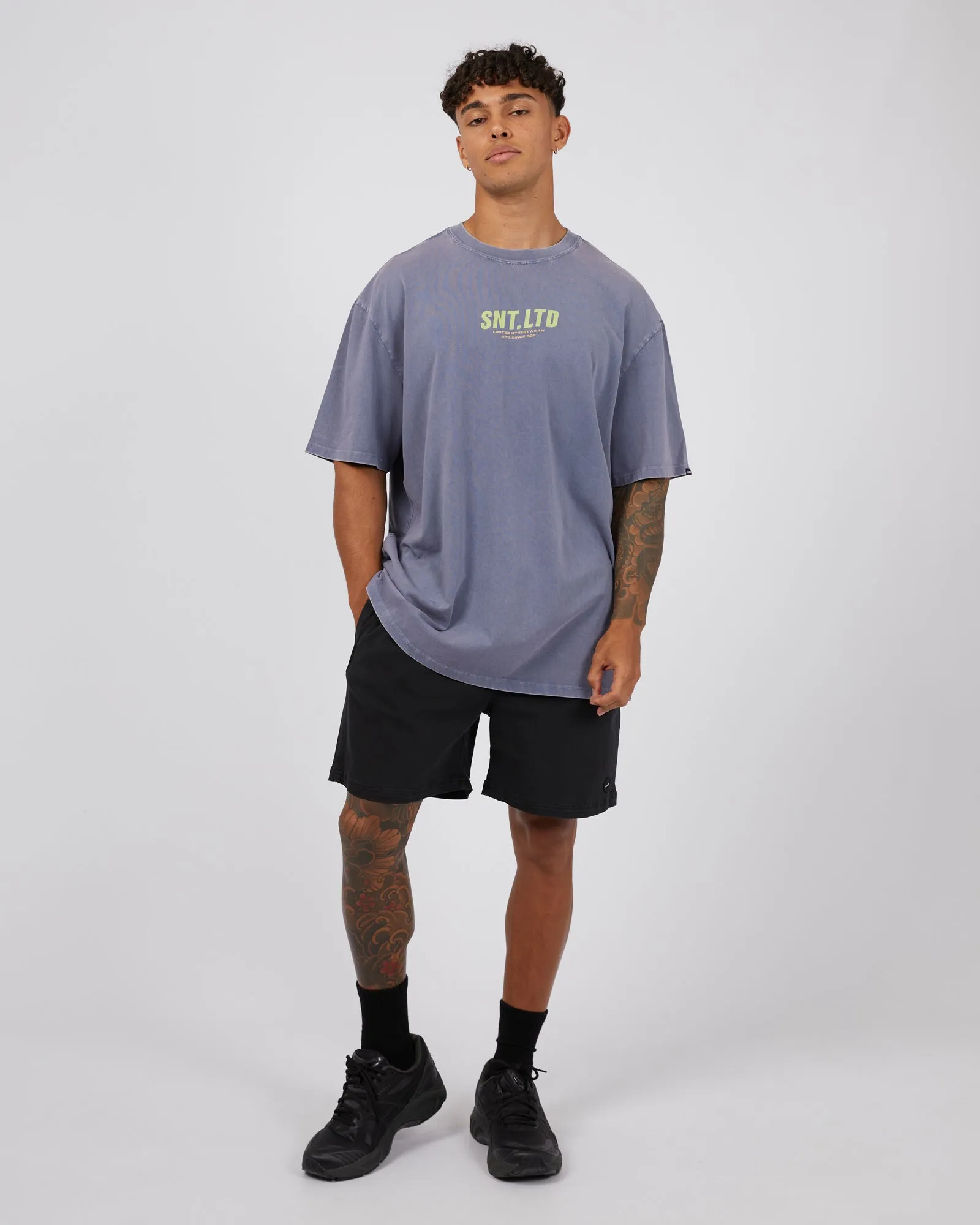 Chains Tee Blue sold by edge clothing product image thumbnail 3