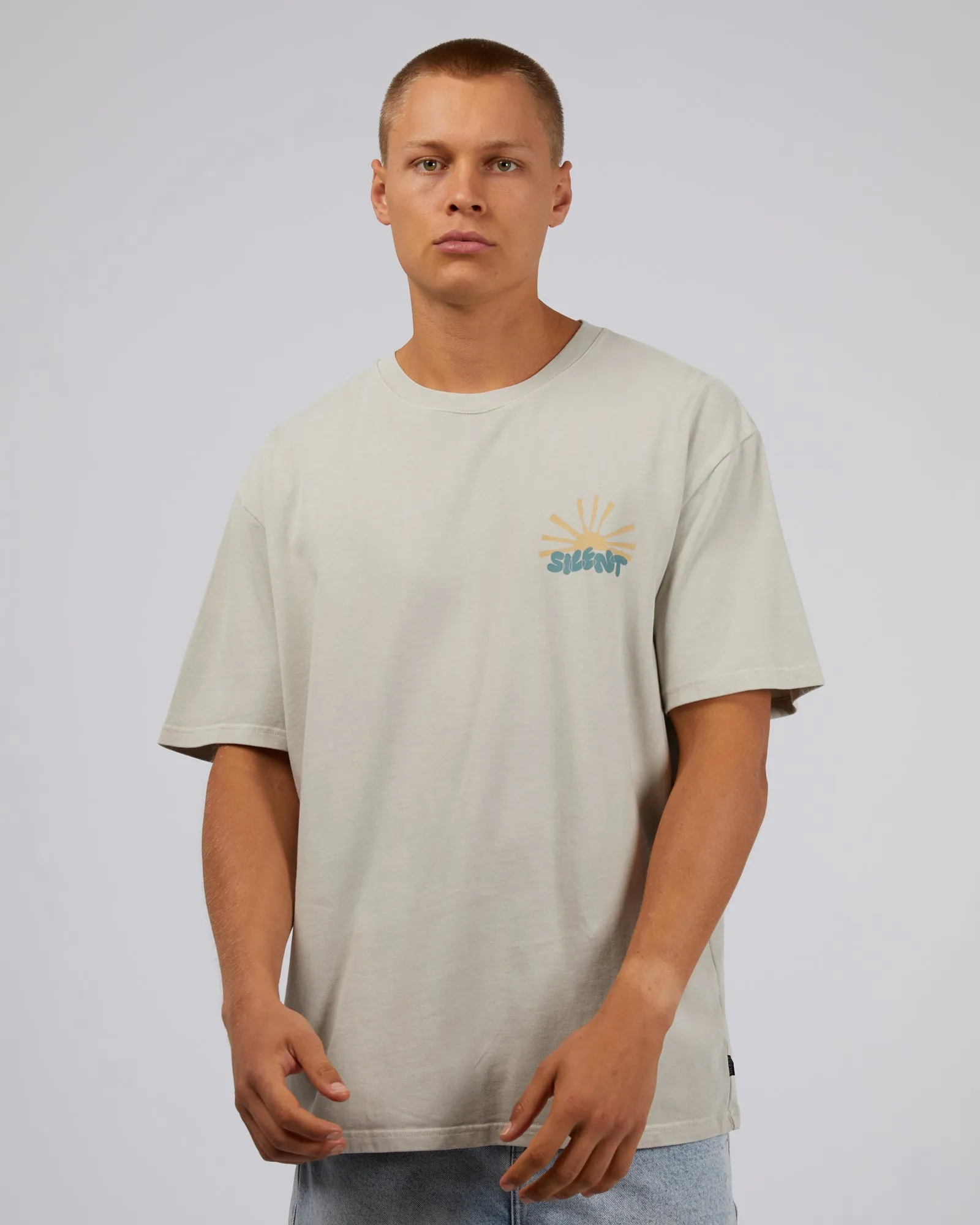 Rays Tee Grey sold by edge clothing product image thumbnail 3