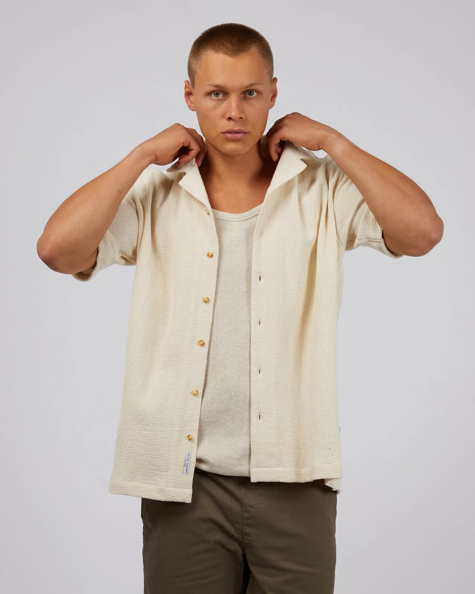 Colorado Shirt Beige sold by edge clothing